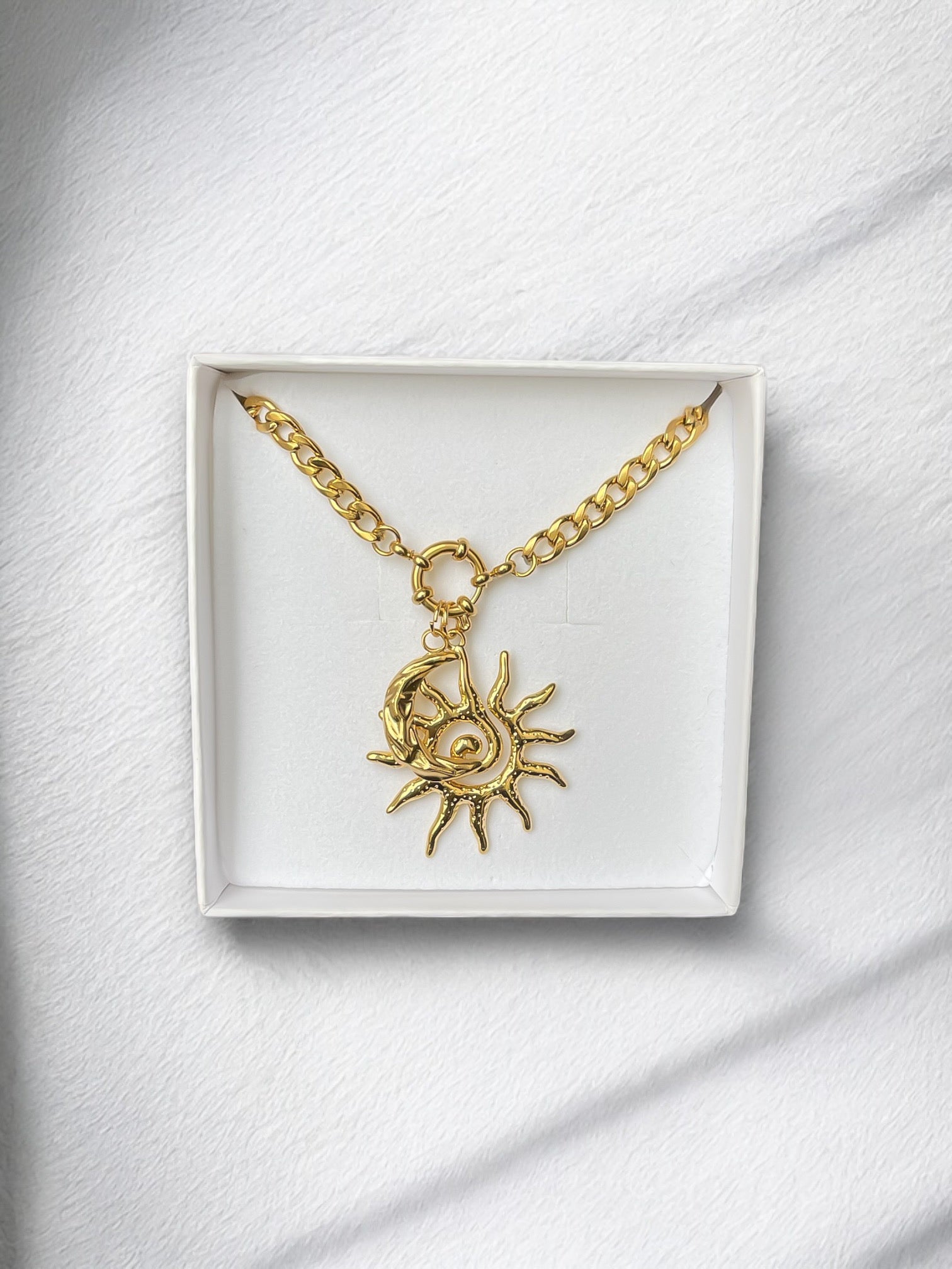 Ciondolo Luna - Apparel & Accessories > Jewelry > Charms & Pendants - Genesi Gioielli