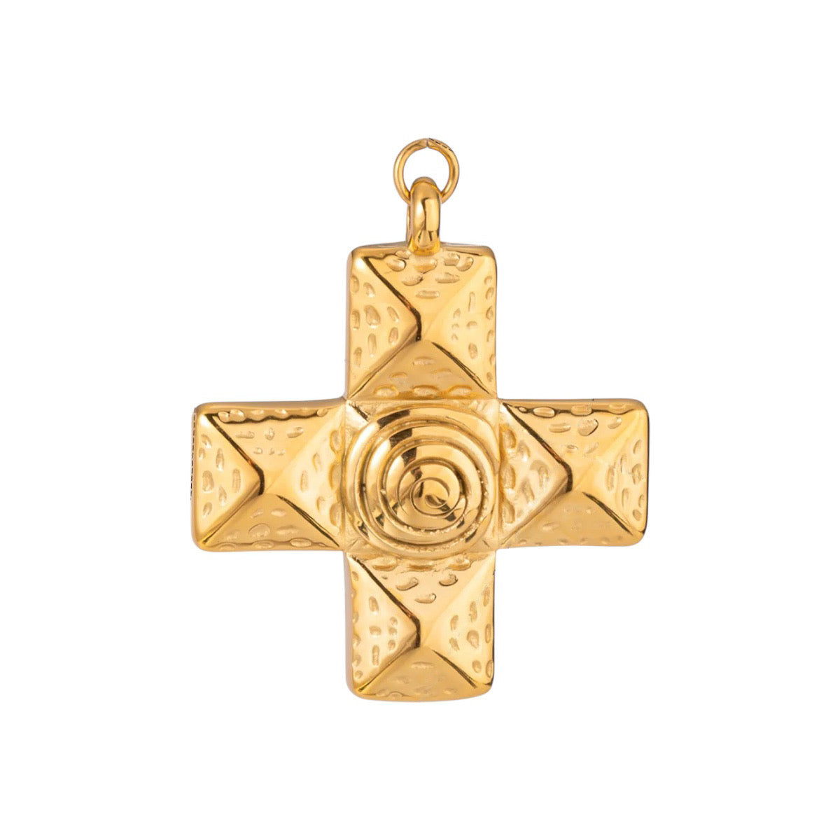 Ciondolo Croce Large - Apparel & Accessories > Jewelry > Charms & Pendants - Genesi Gioielli