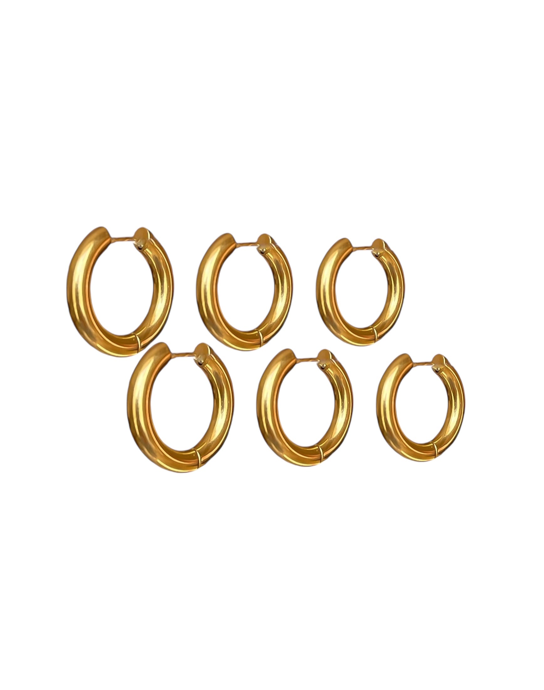 Set Orecchini Hoop Large
