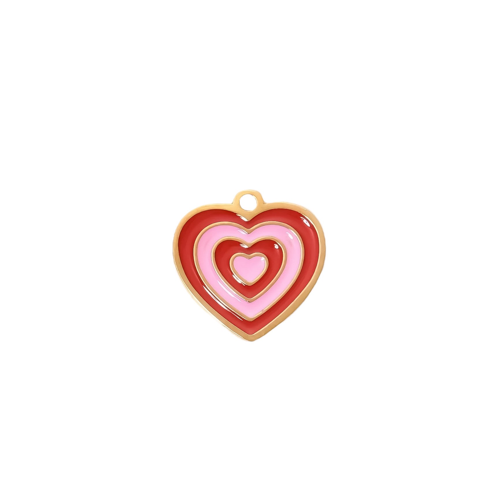 Ciondolo Cuore Bubble - Apparel & Accessories > Jewelry > Charms & Pendants - Genesi Gioielli