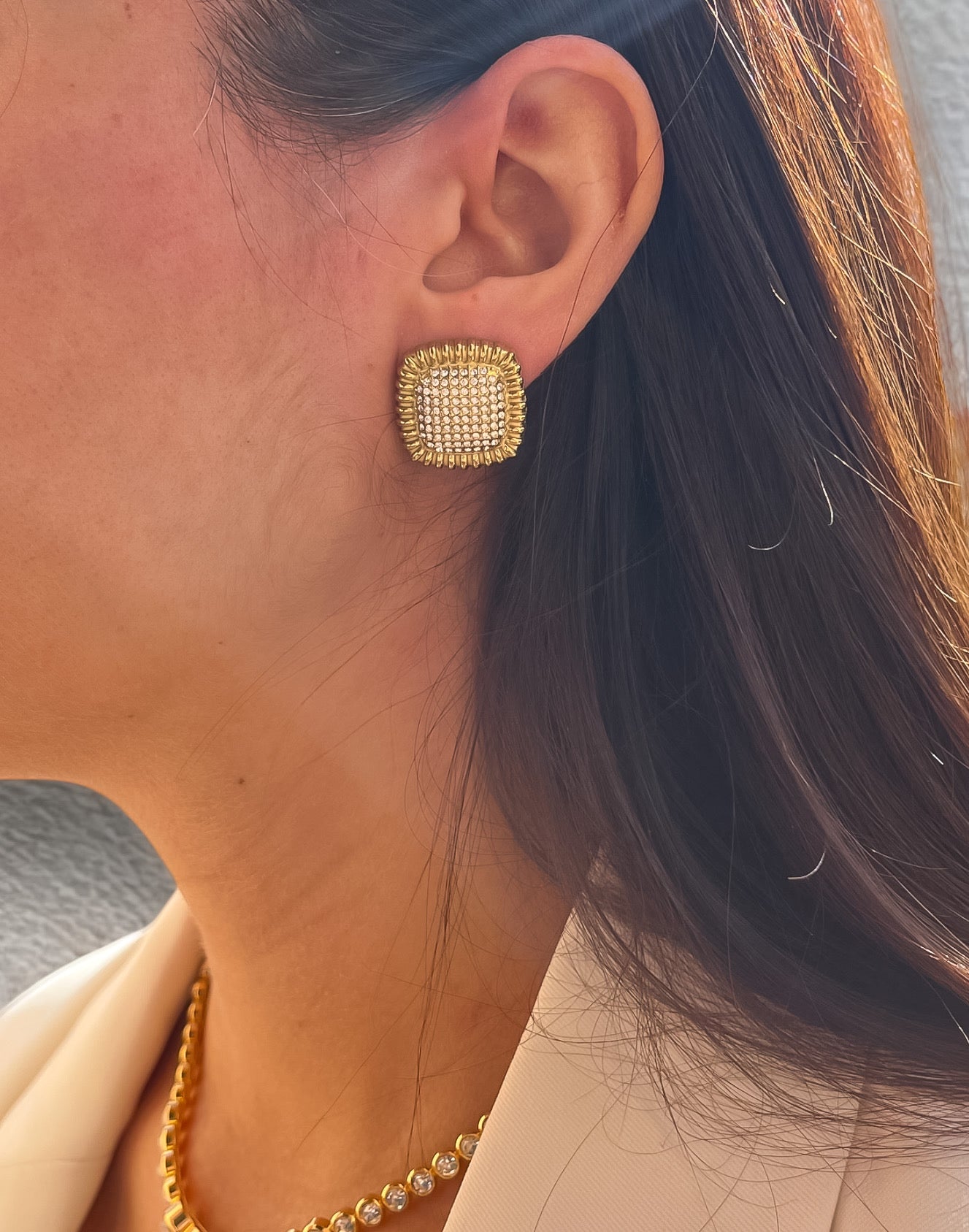 Orecchini Shine Tennis