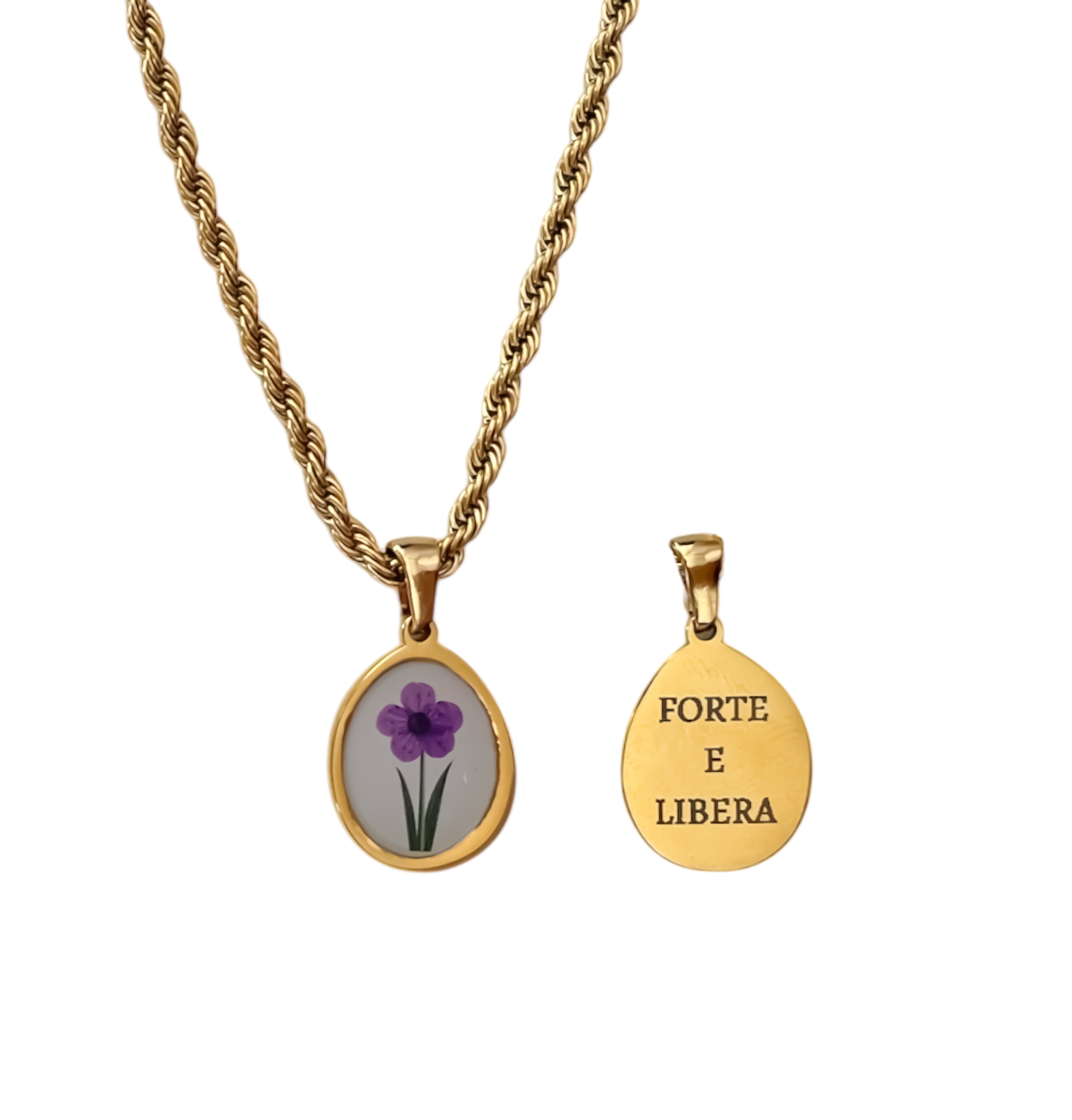 Collana Forte E Libera - Apparel & Accessories > Jewelry > Necklaces - Genesi Gioielli
