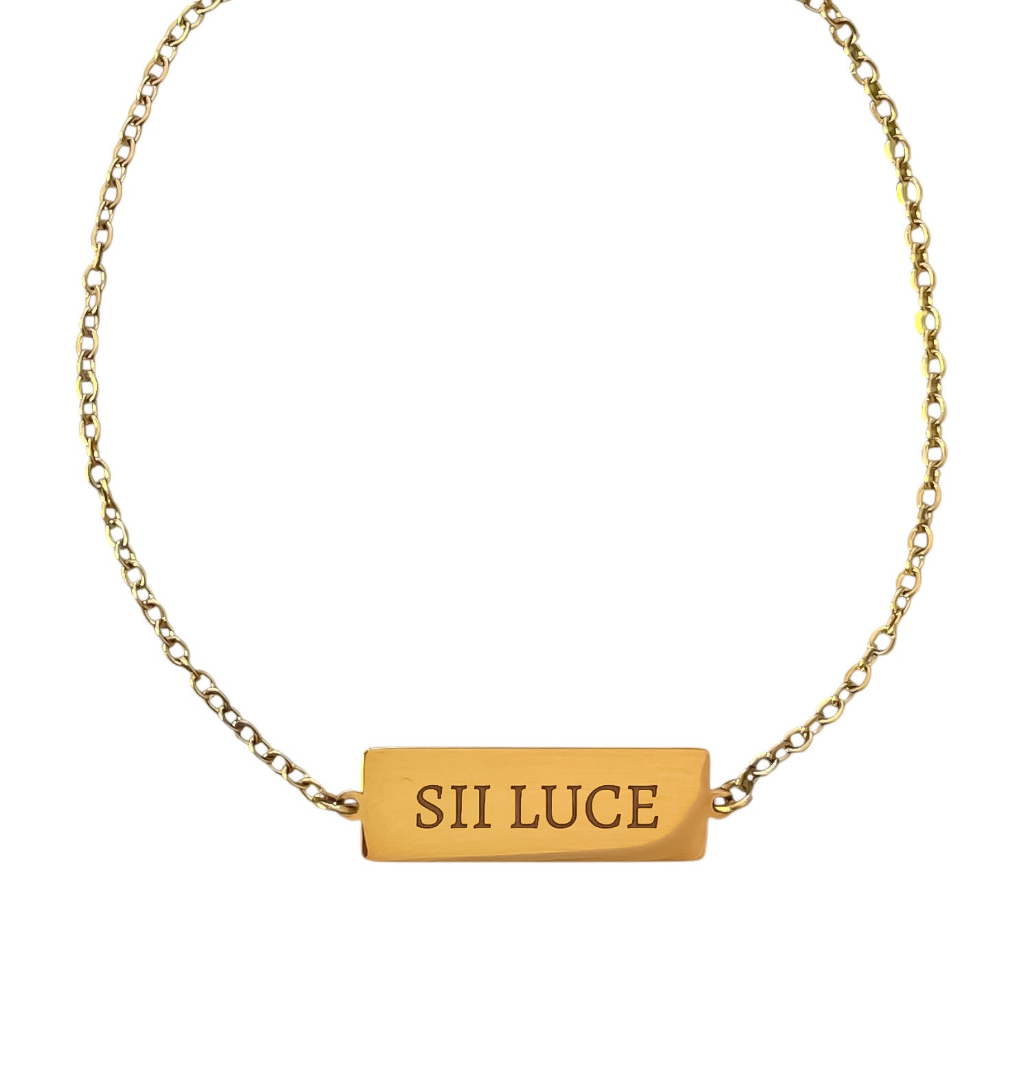 Bracciale Targhetta Personalizzabile