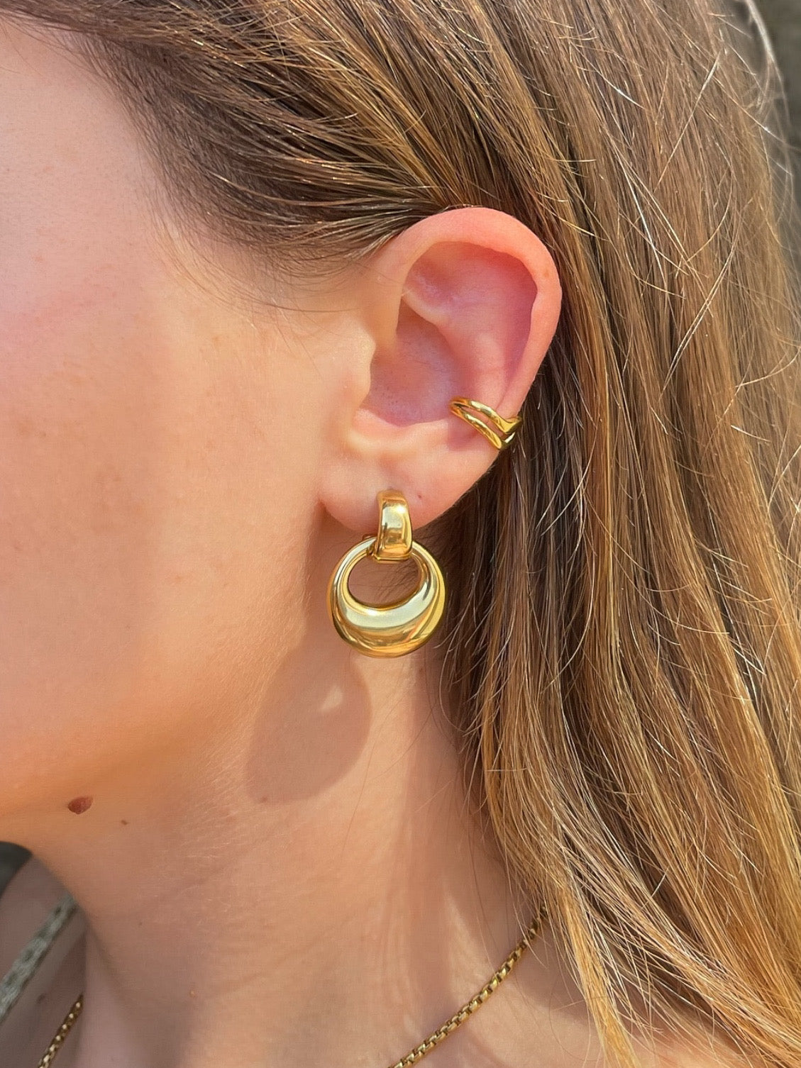 Ear Cuff Wave - Apparel & Accessories > Jewelry > Earrings - Genesi Gioielli