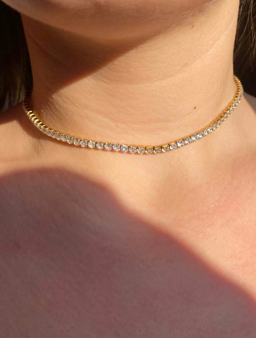 Girocollo Shine Large - Apparel & Accessories > Jewelry > Necklaces - Genesi Gioielli