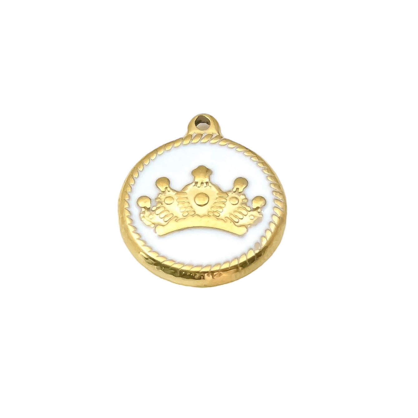 Ciondolo Crown - Apparel & Accessories > Jewelry > Charms & Pendants - Genesi Gioielli