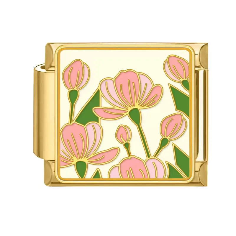 Charm Fiori rosa