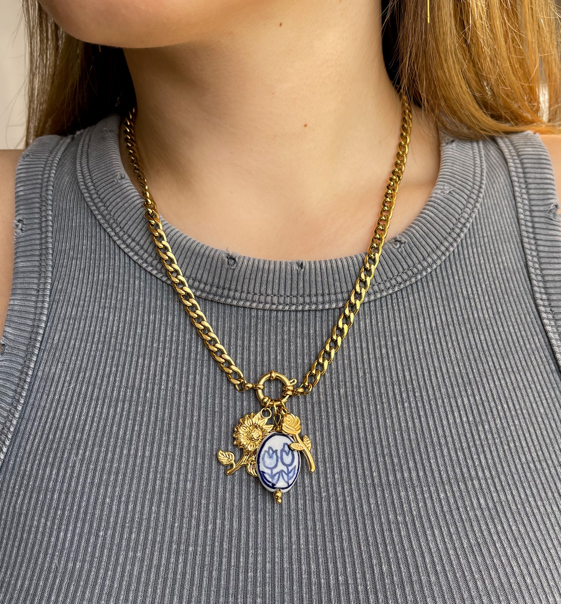Collana Componibile Moschettone - Apparel & Accessories > Jewelry > Necklaces - Genesi Gioielli