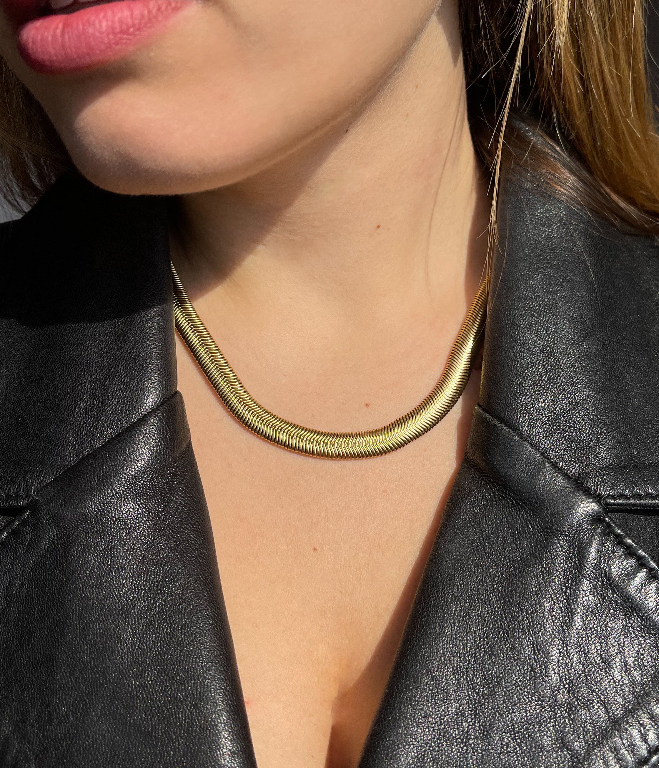 Collana Snake Large