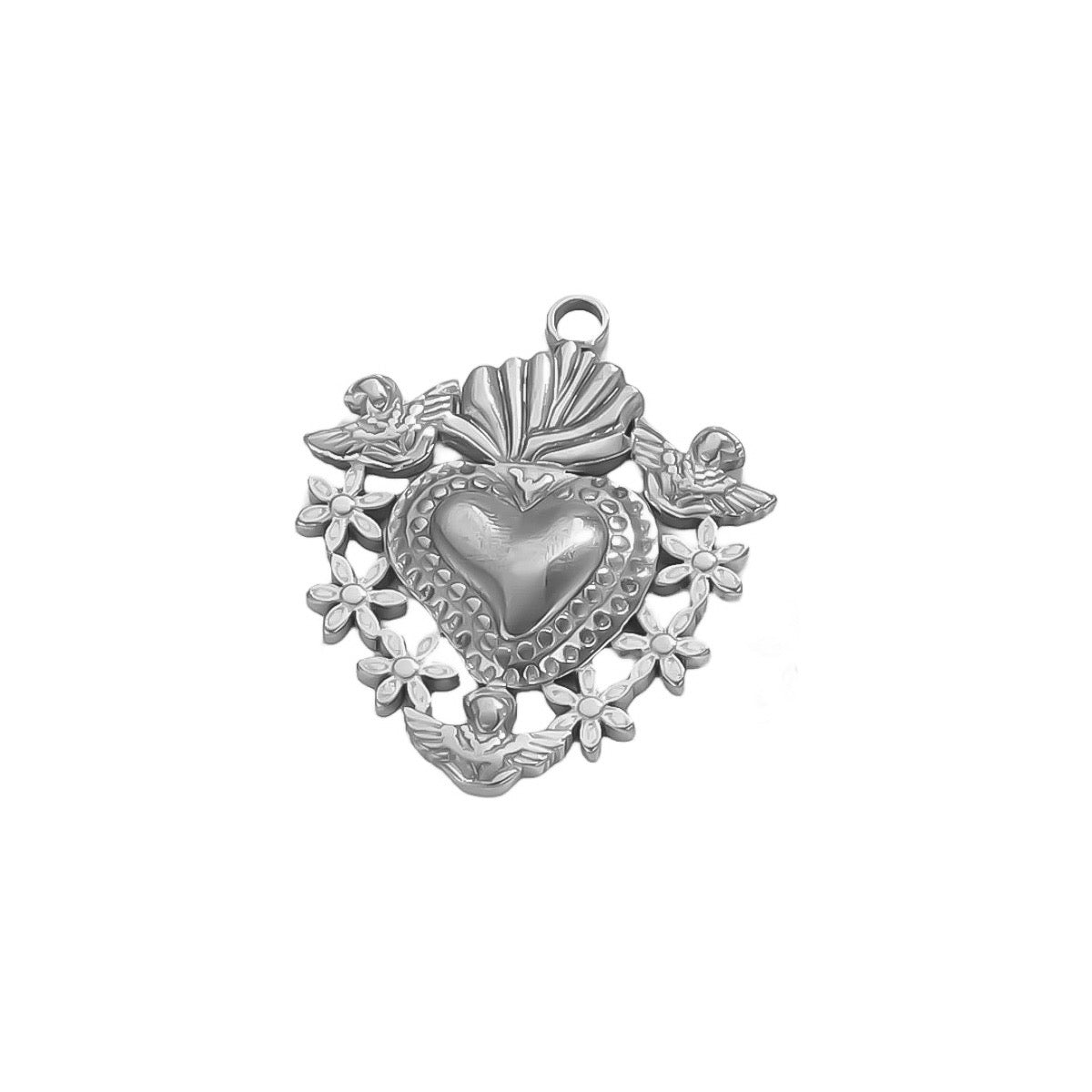 Ciondolo Cuore Sacro Vintage