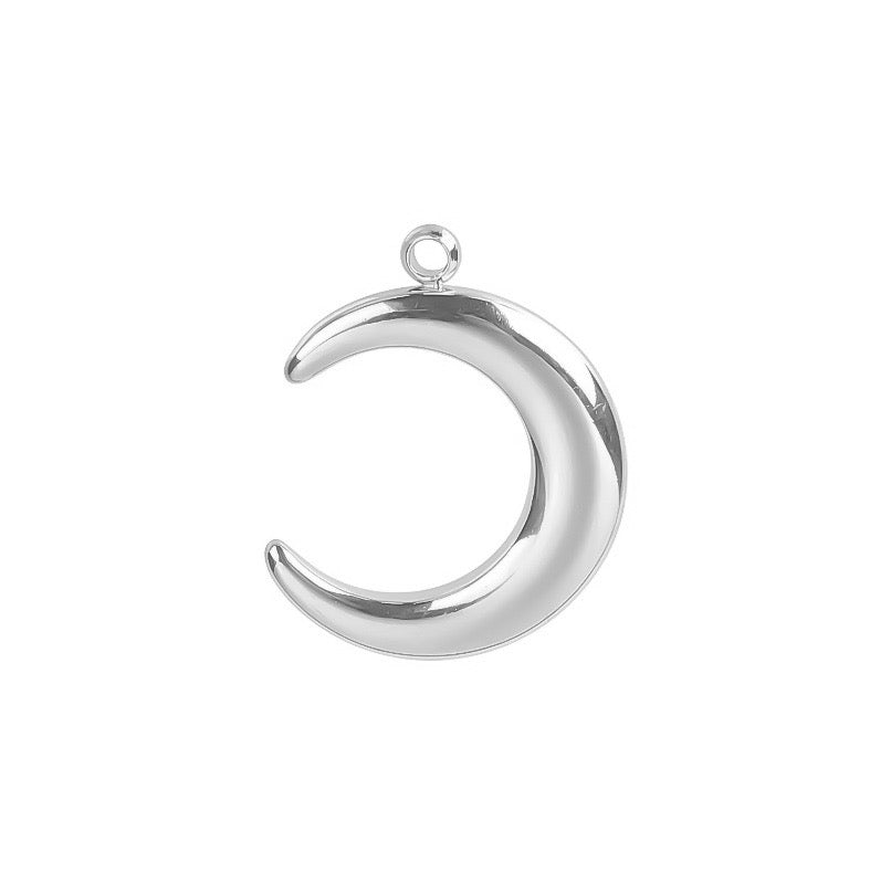 Ciondolo Mezzaluna - Apparel & Accessories > Jewelry > Charms & Pendants - Genesi Gioielli