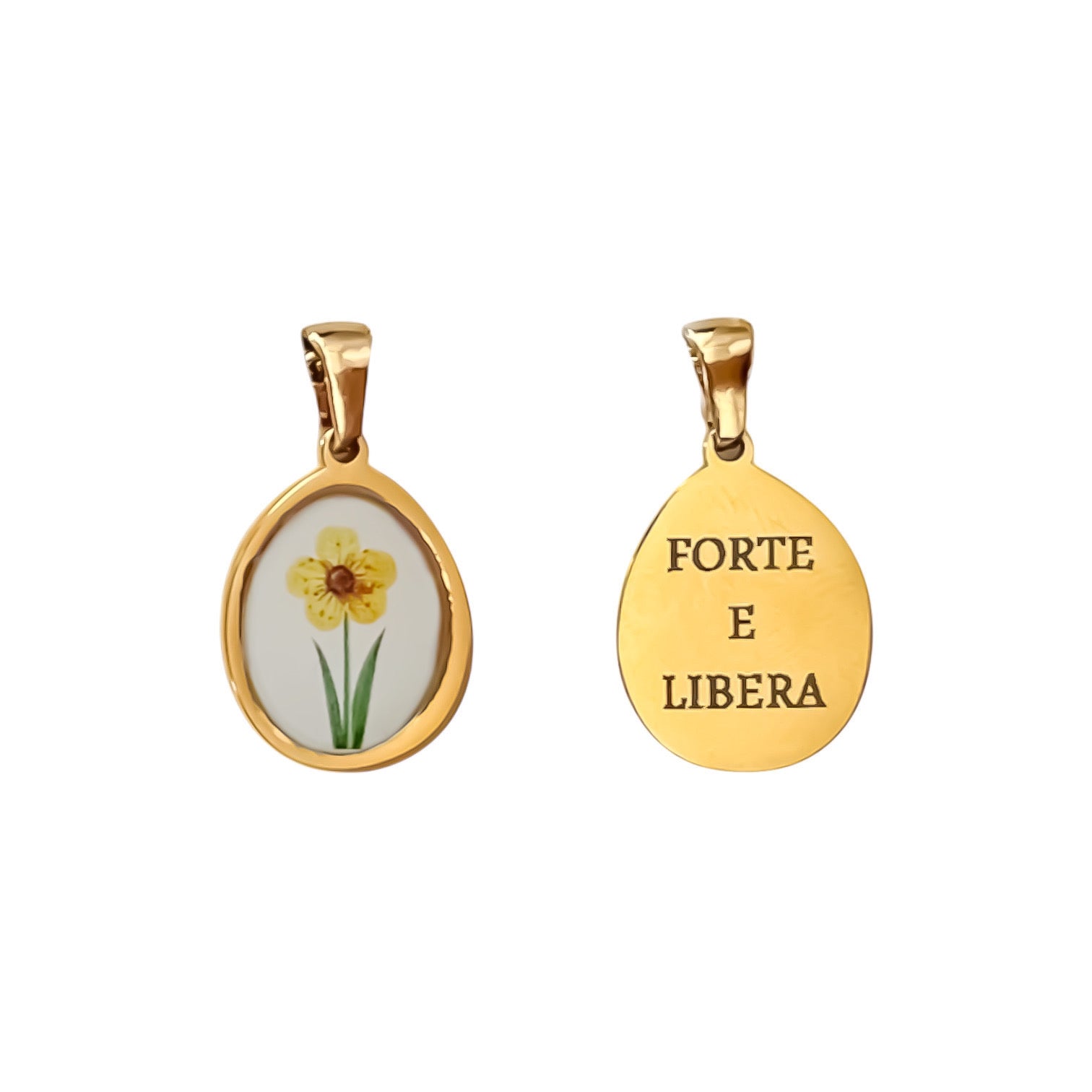 Ciondolo Forte E Libera