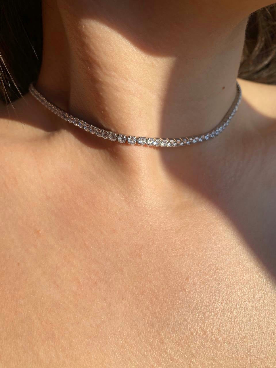 Girocollo Shine Large - Apparel & Accessories > Jewelry > Necklaces - Genesi Gioielli