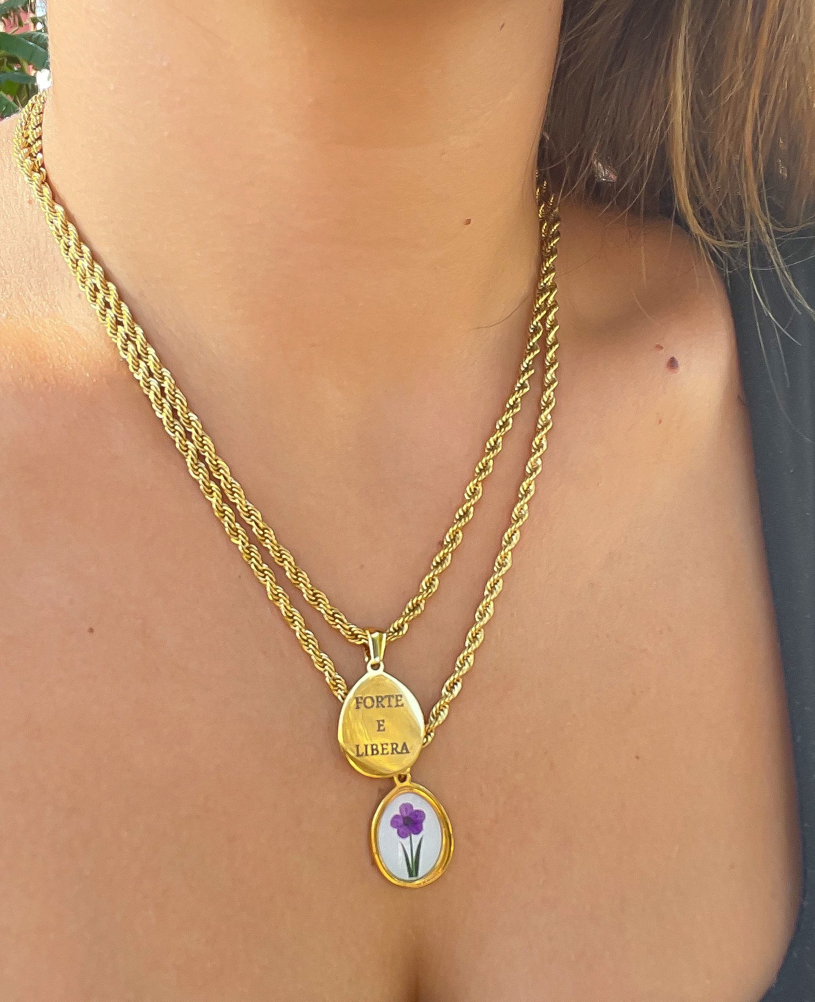 Collana Forte E Libera - Apparel & Accessories > Jewelry > Necklaces - Genesi Gioielli