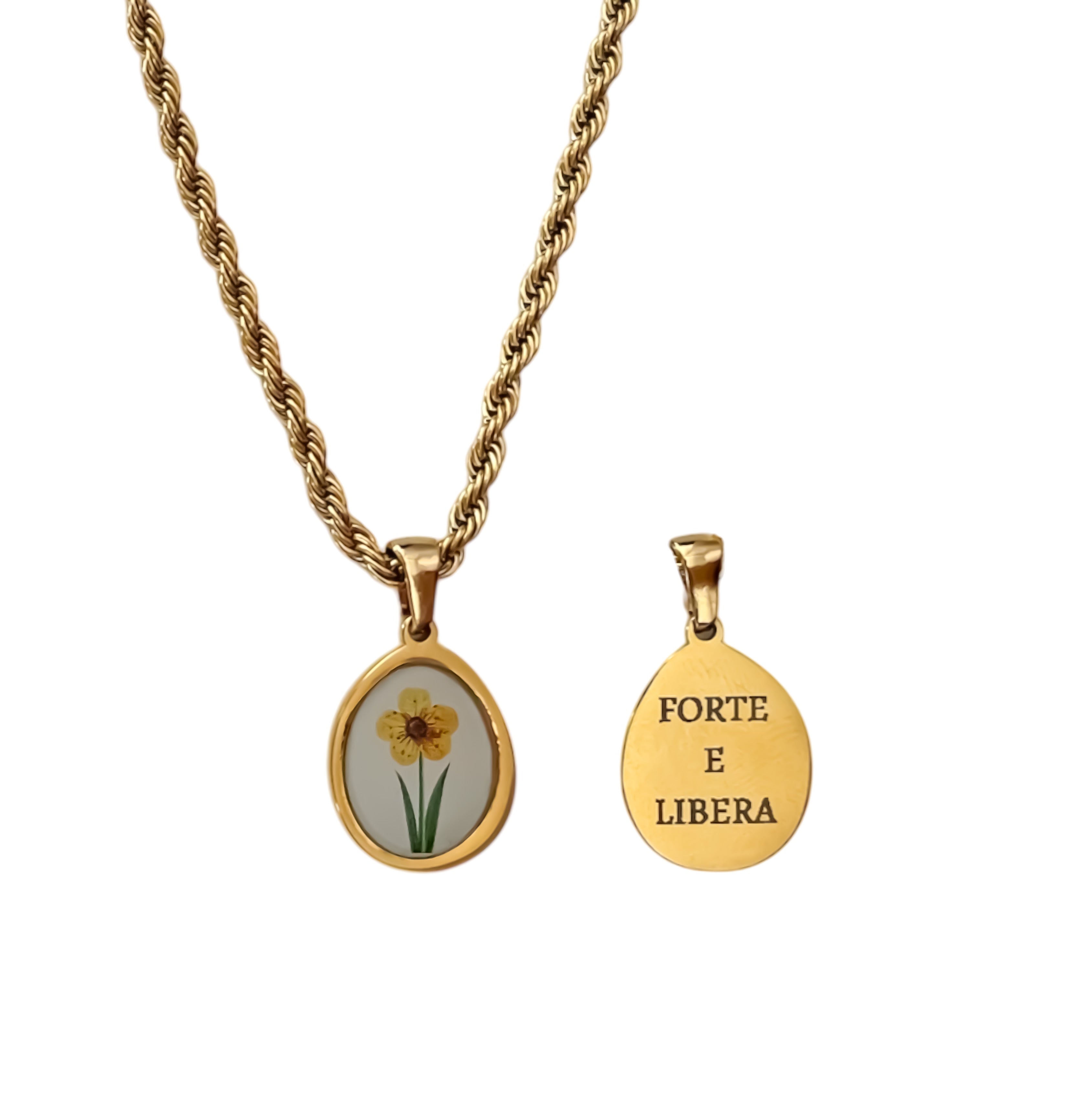 Collana Forte E Libera - Apparel & Accessories > Jewelry > Necklaces - Genesi Gioielli