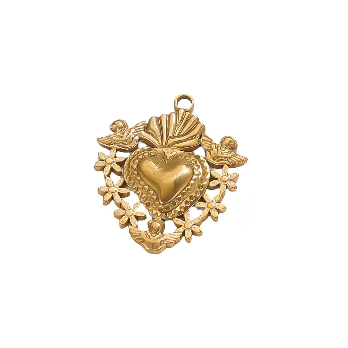 Ciondolo Cuore Sacro Vintage