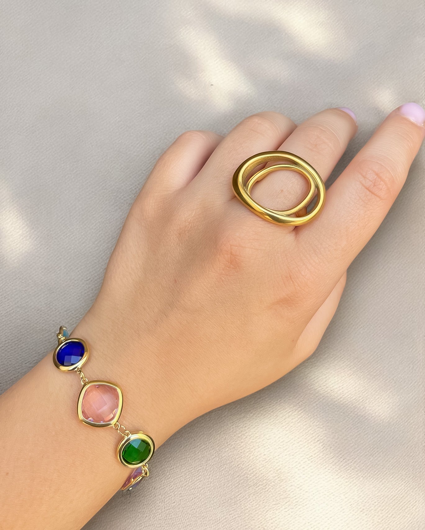 Anello Tecna - Apparel & Accessories > Jewelry > Rings - Genesi Gioielli