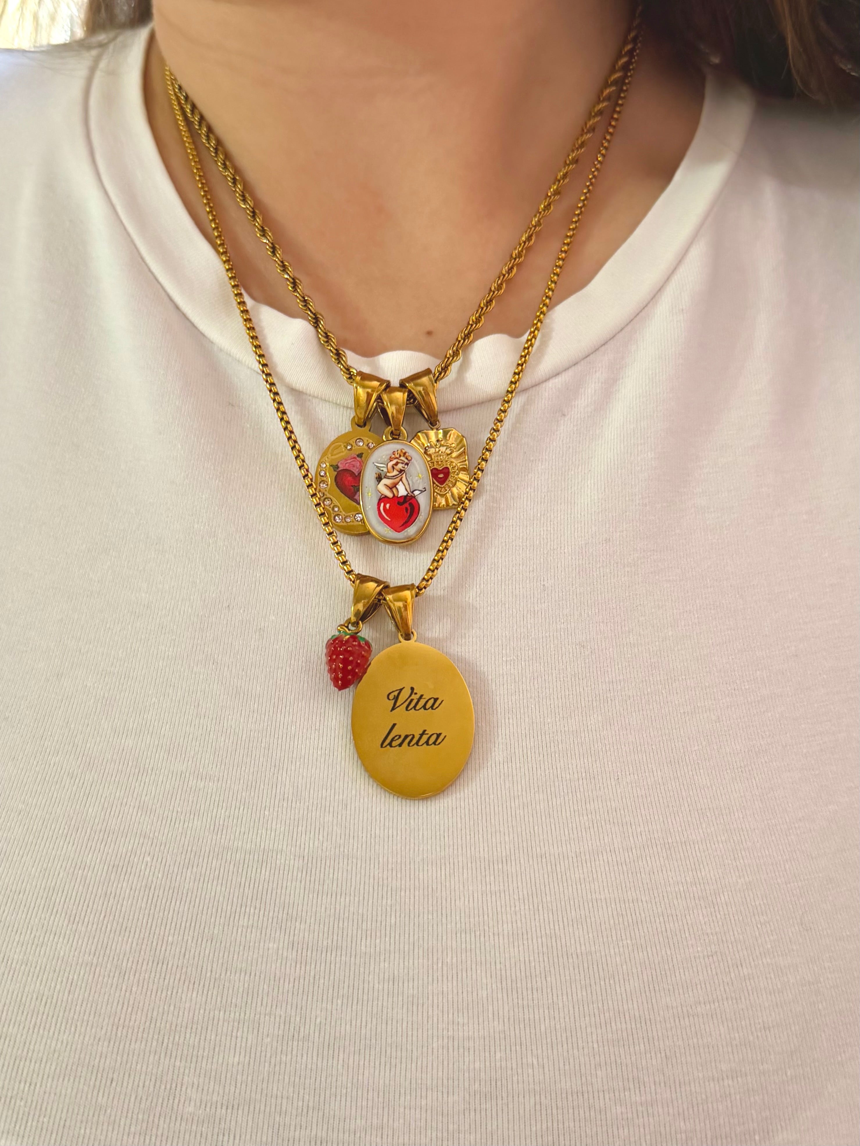 Ciondolo Cupido in love