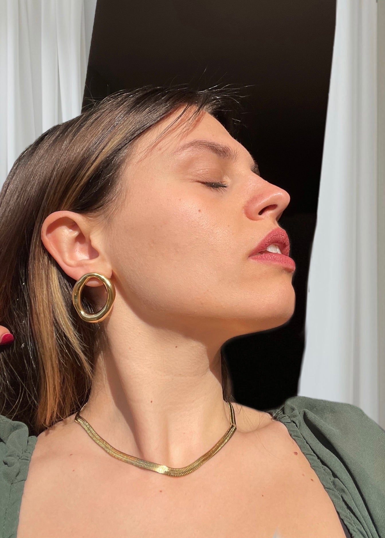 Orecchini Gisele Maxi - Apparel & Accessories > Jewelry > Earrings - Genesi Gioielli