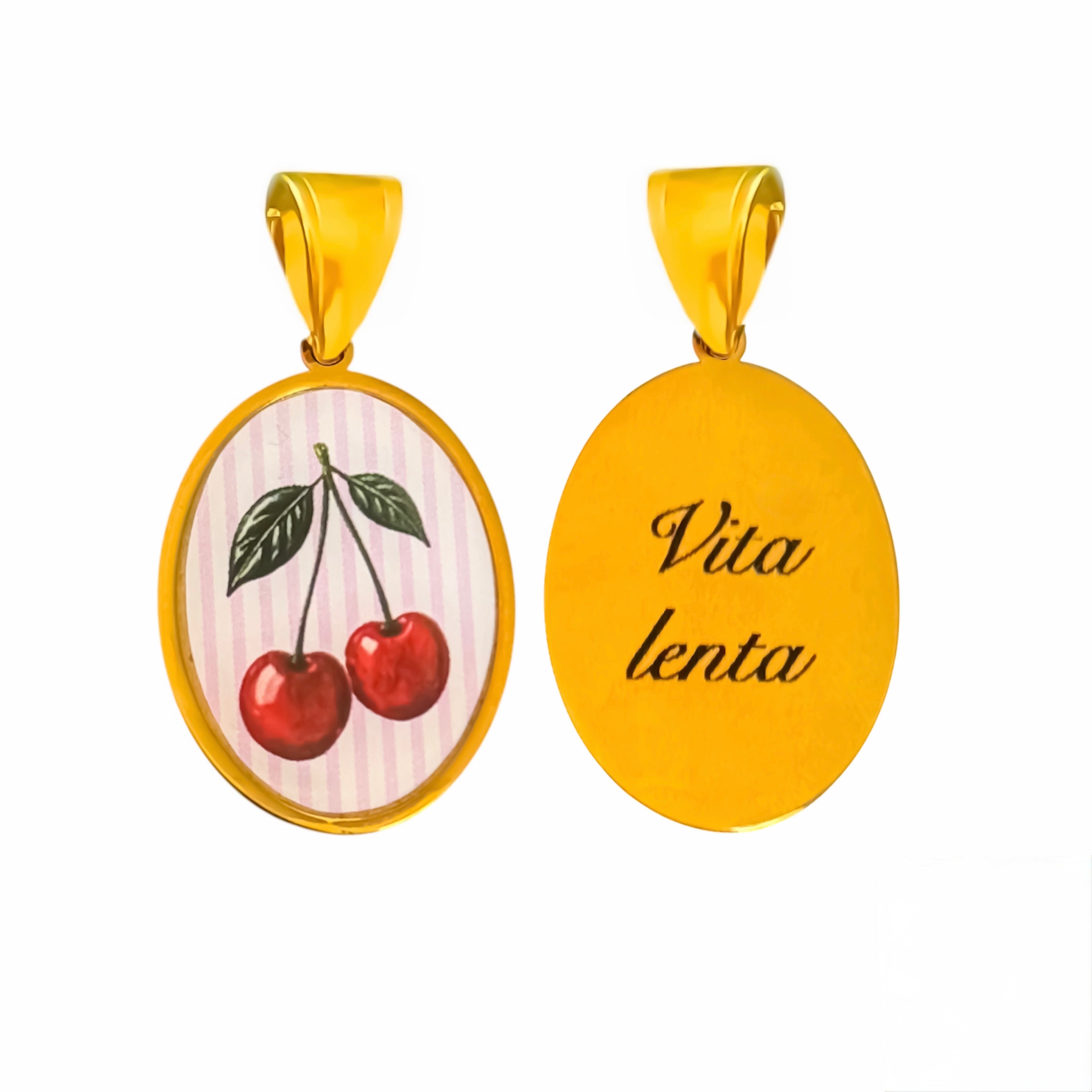 Ciondolo Vita lenta Double face