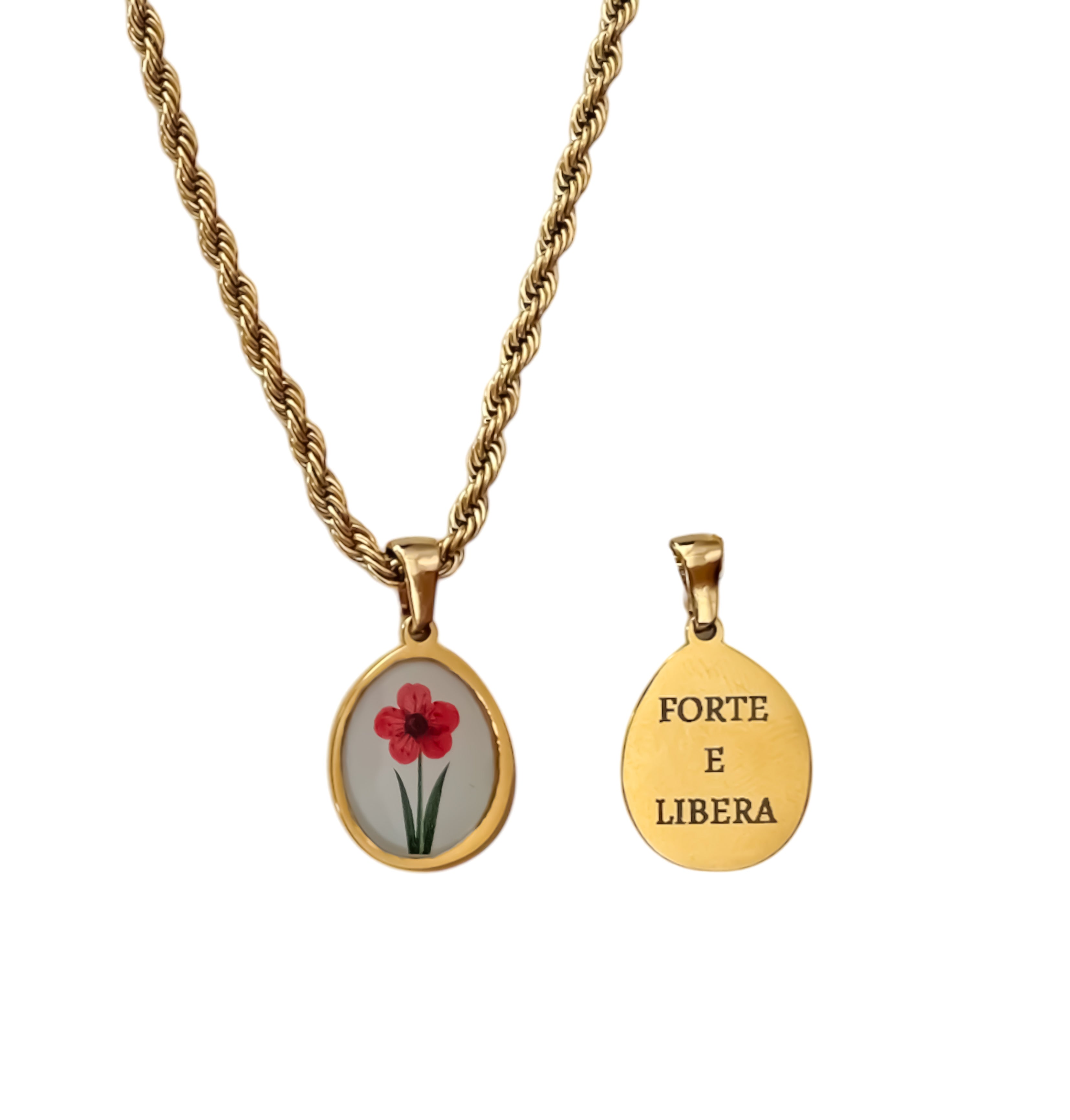 Collana Forte E Libera - Apparel & Accessories > Jewelry > Necklaces - Genesi Gioielli