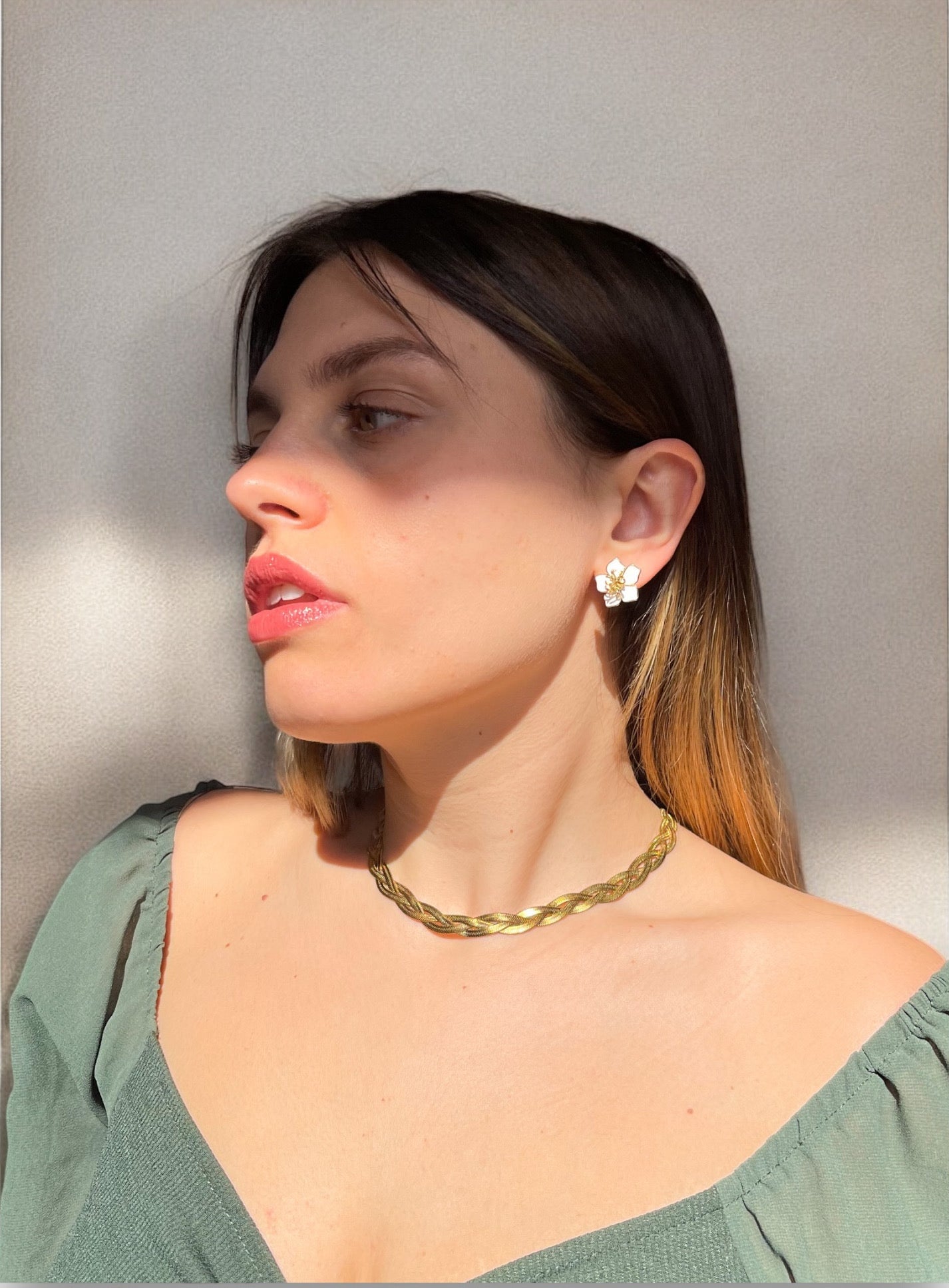 Collana Snake Intreccio - Apparel & Accessories > Jewelry > Necklaces - Genesi Gioielli