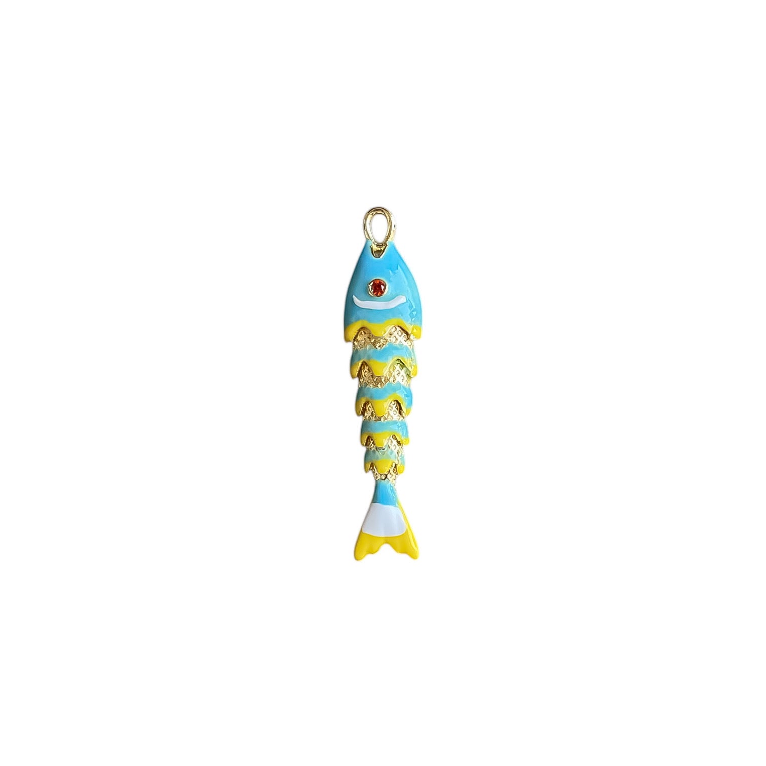 Ciondolo Pesciolino Summer - Apparel & Accessories > Jewelry > Charms & Pendants - Genesi Gioielli