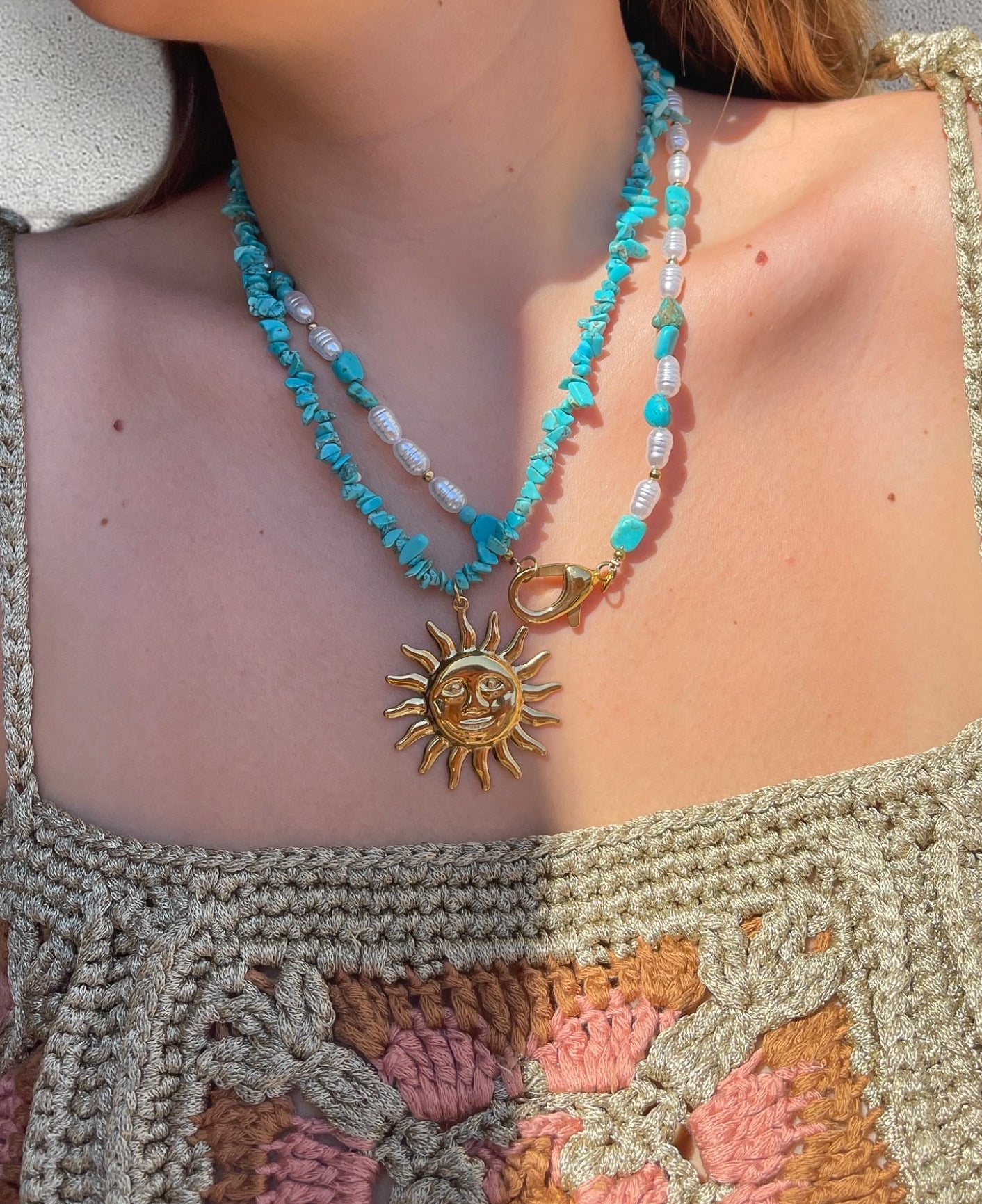 Collana Moschettone Summer - Apparel & Accessories > Jewelry > Necklaces - Genesi Gioielli