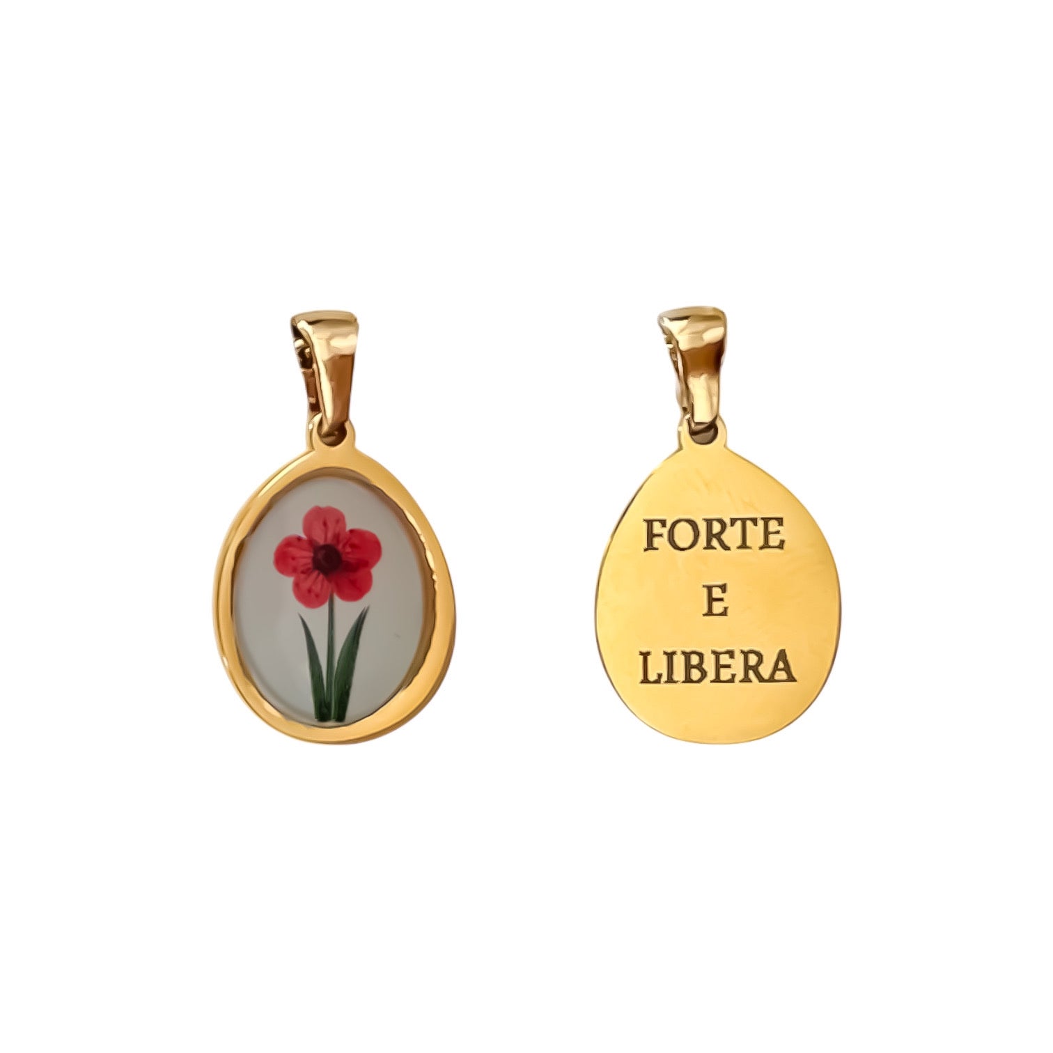 Ciondolo Forte E Libera