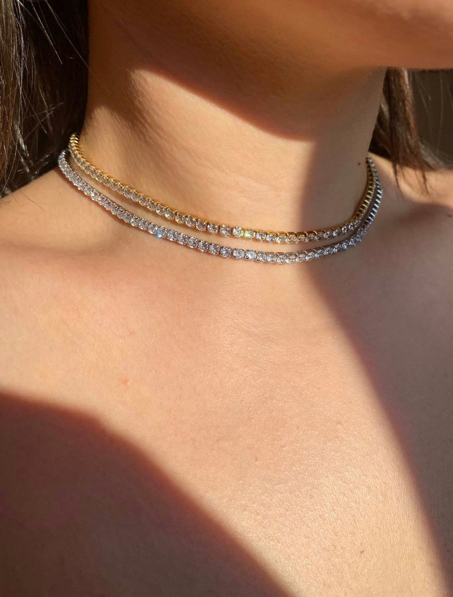Girocollo Shine Large - Apparel & Accessories > Jewelry > Necklaces - Genesi Gioielli