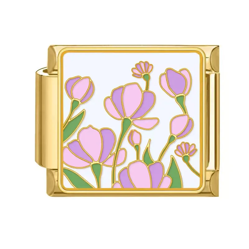 Charm Fiori lilla