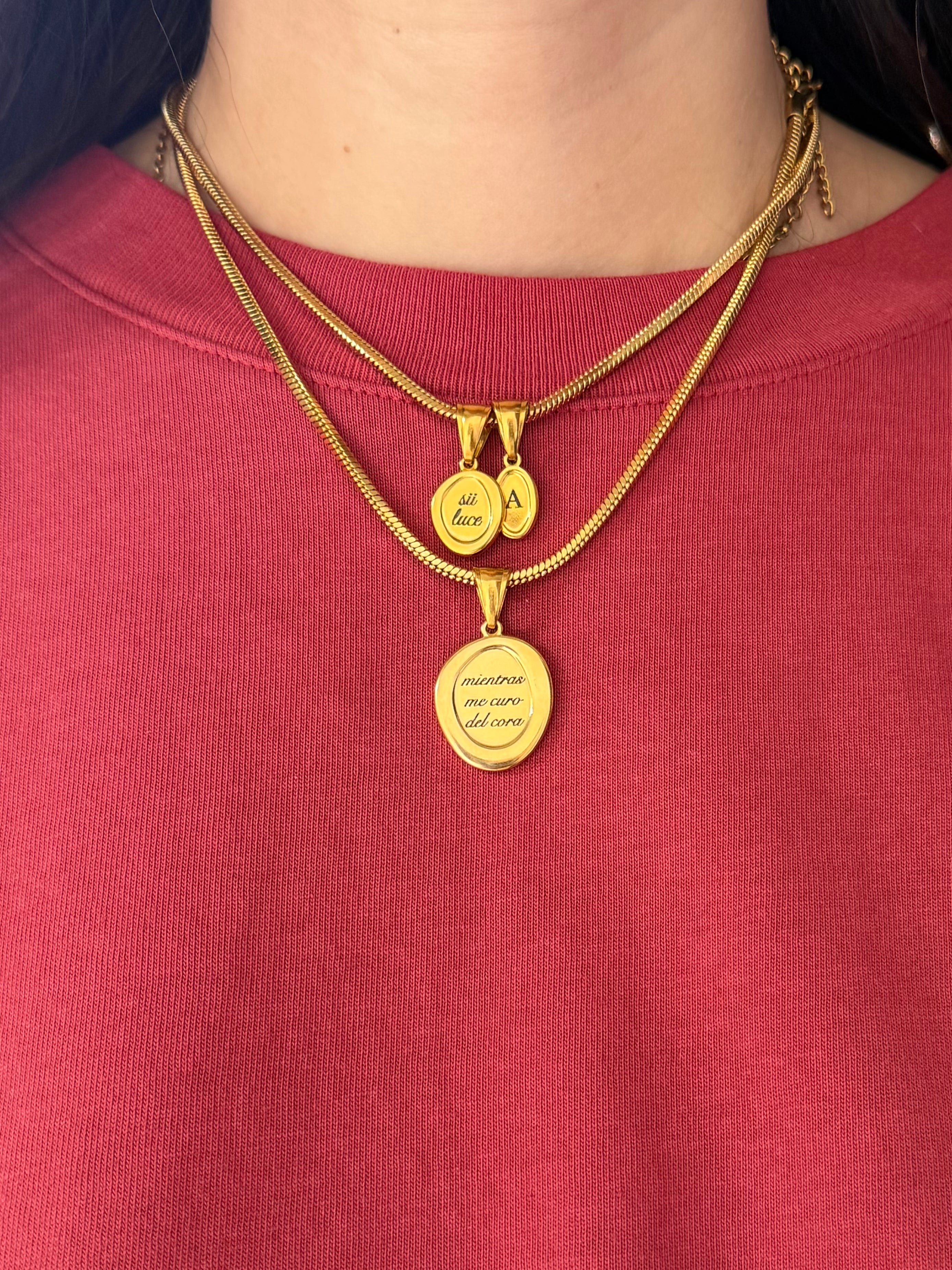 Ciondolo Asimmetrico personalizzabile