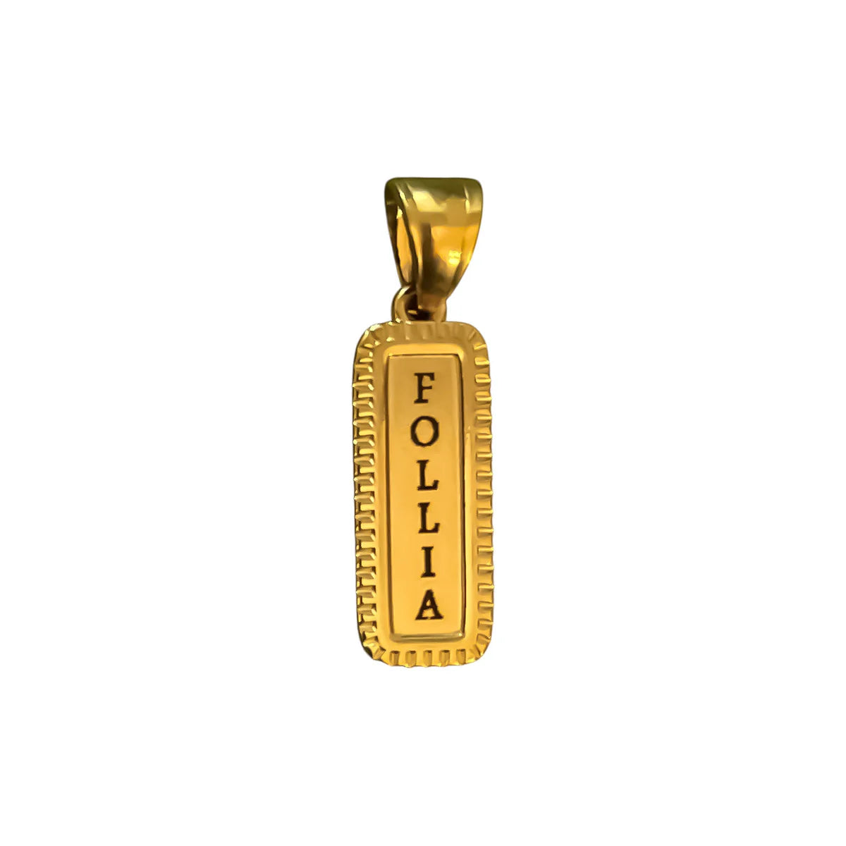 Ciondolo Parola Personalizzabile