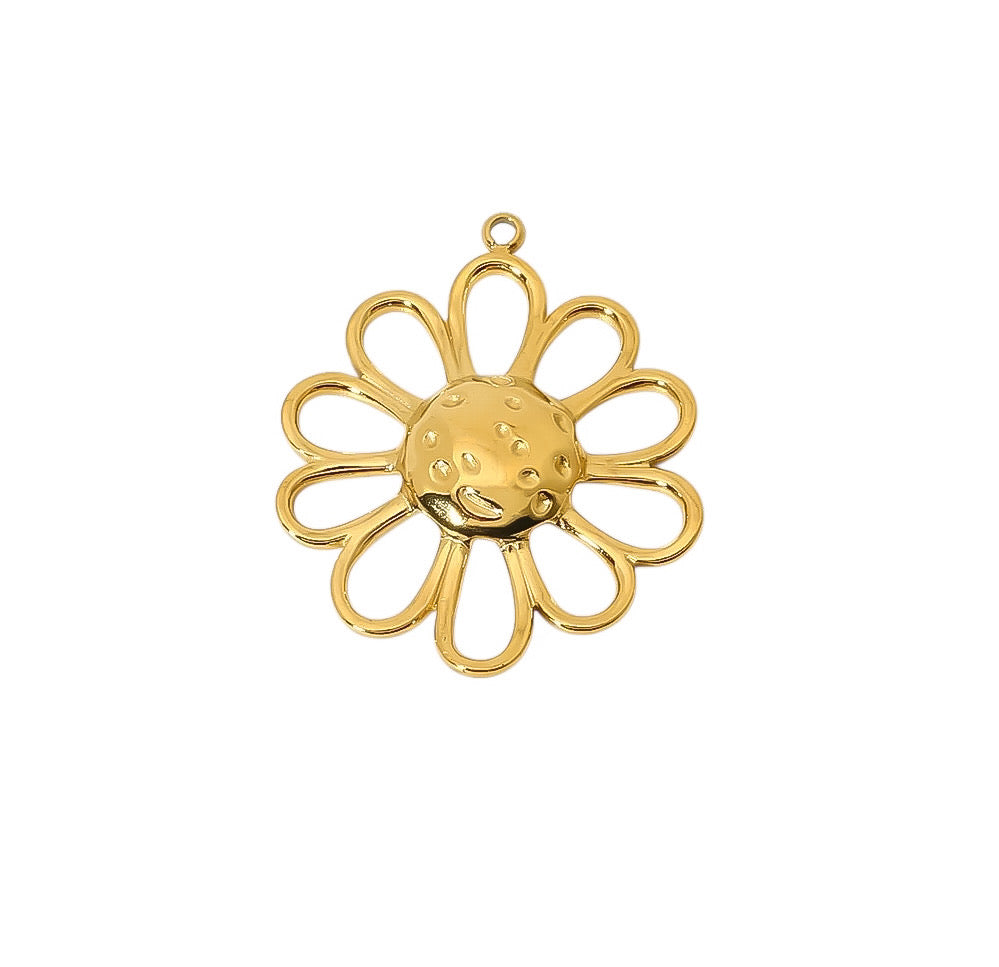 Ciondolo Fiore Large - Apparel & Accessories > Jewelry > Charms & Pendants - Genesi Gioielli