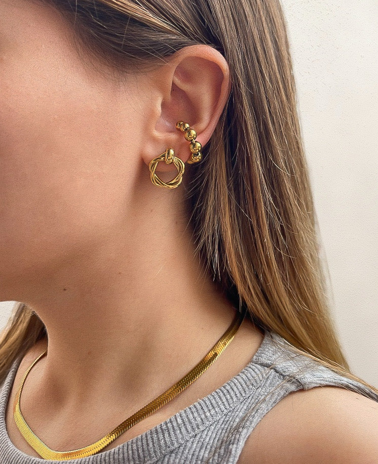 Ear Cuff Bubble - Apparel & Accessories > Jewelry > Earrings - Genesi Gioielli