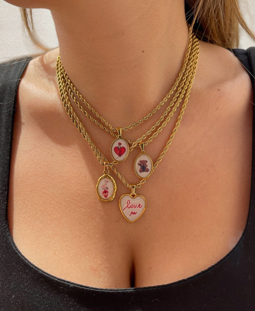 Collana Teddy Bear - Apparel & Accessories > Jewelry > Necklaces - Genesi Gioielli