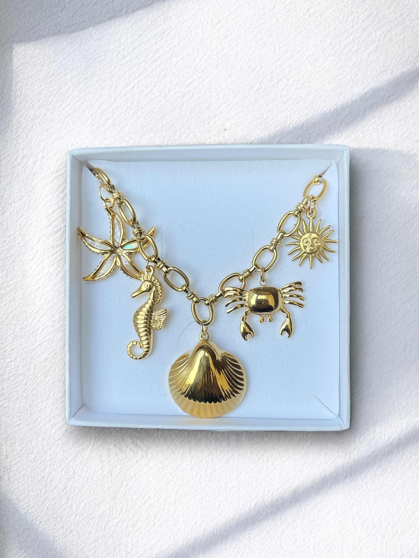 Ciondolo Conchiglia Large - Apparel & Accessories > Jewelry > Charms & Pendants - Genesi Gioielli