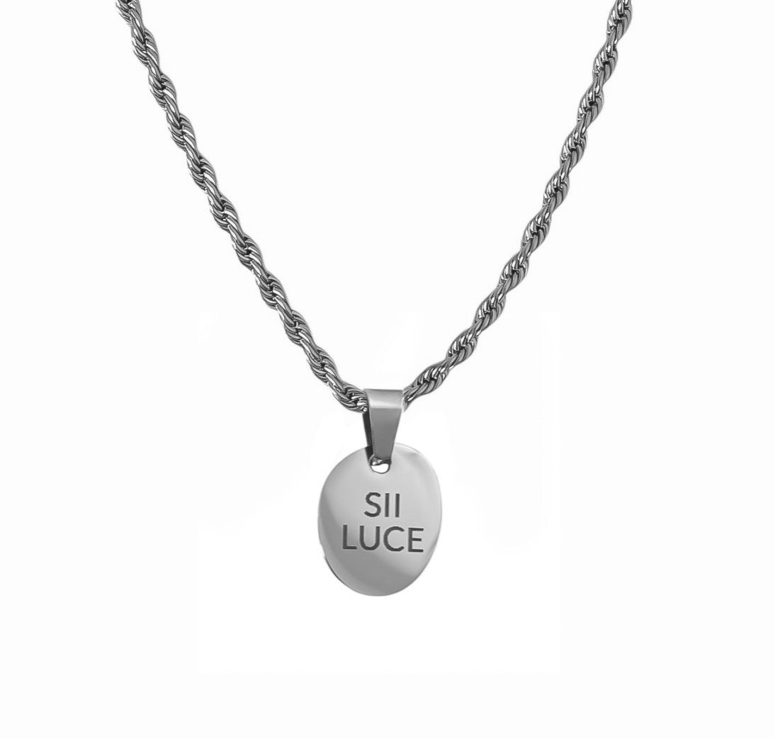 Collana Sii luce ovale