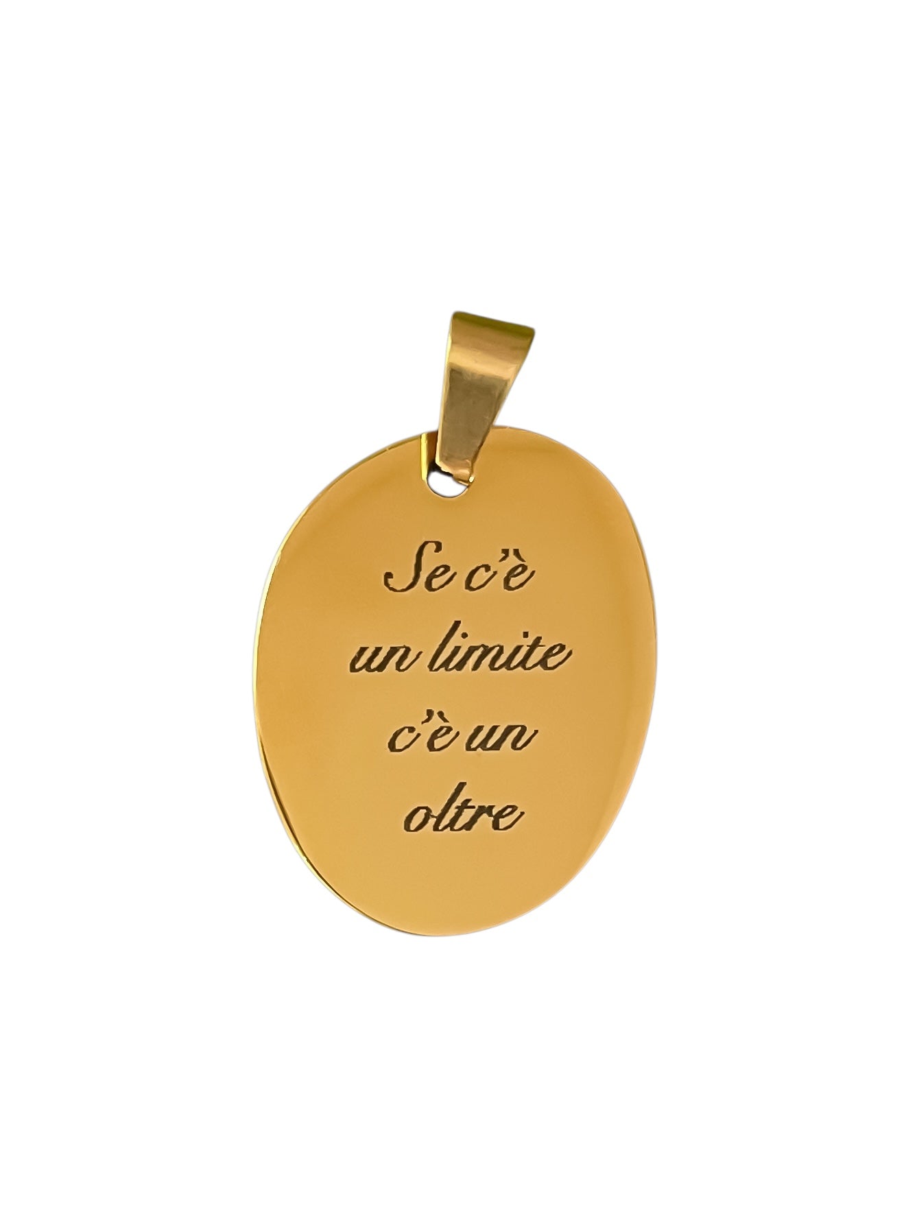 Ciondolo Ovale personalizzabile