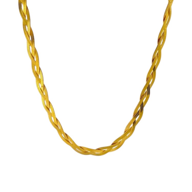 Collana Snake intreccio