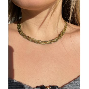 Collana Snake intreccio