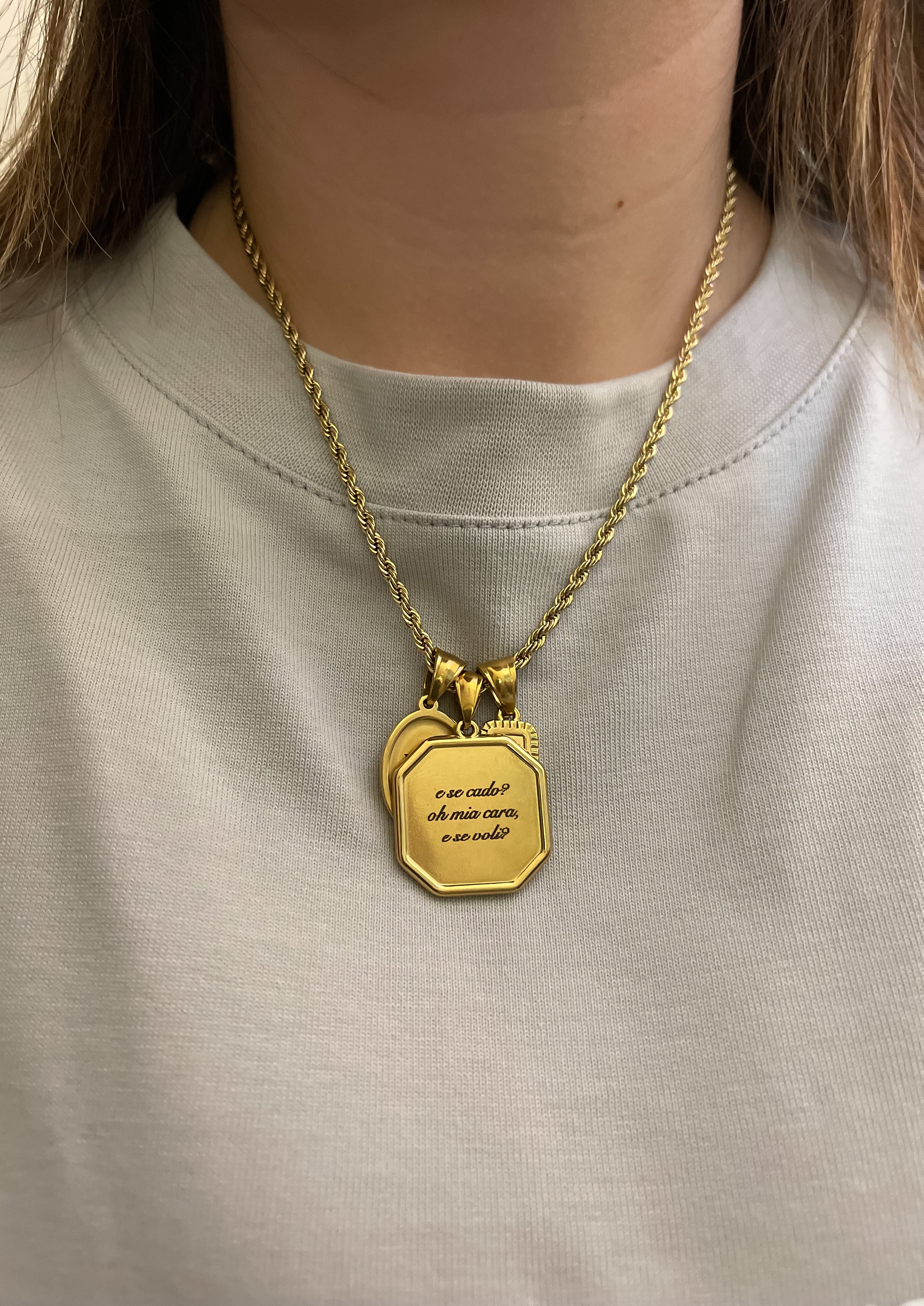 Ciondolo Large personalizzabile