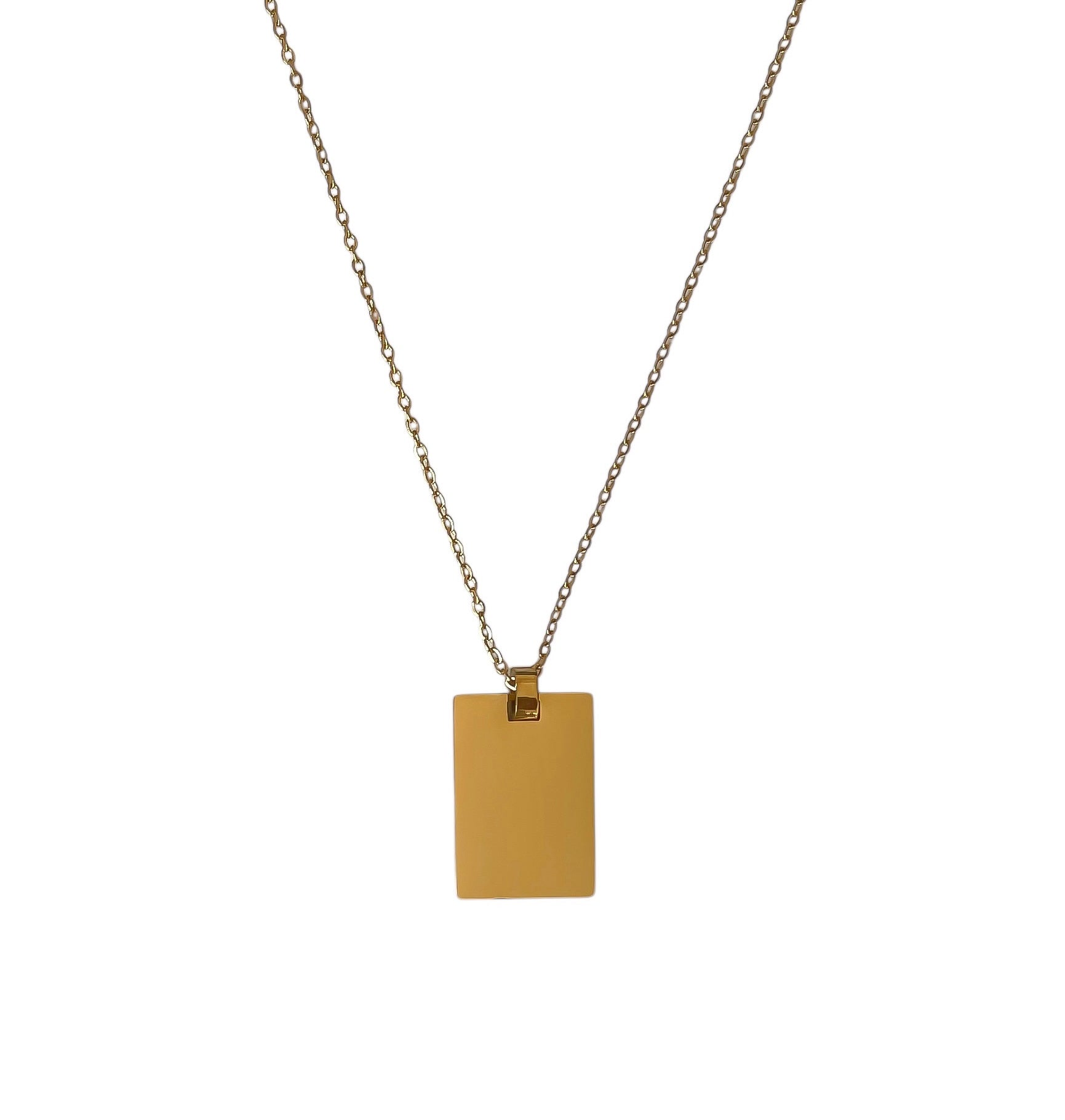 Collana Targhetta personalizzabile - Apparel & Accessories > Jewelry > Necklaces - Genesi Gioielli