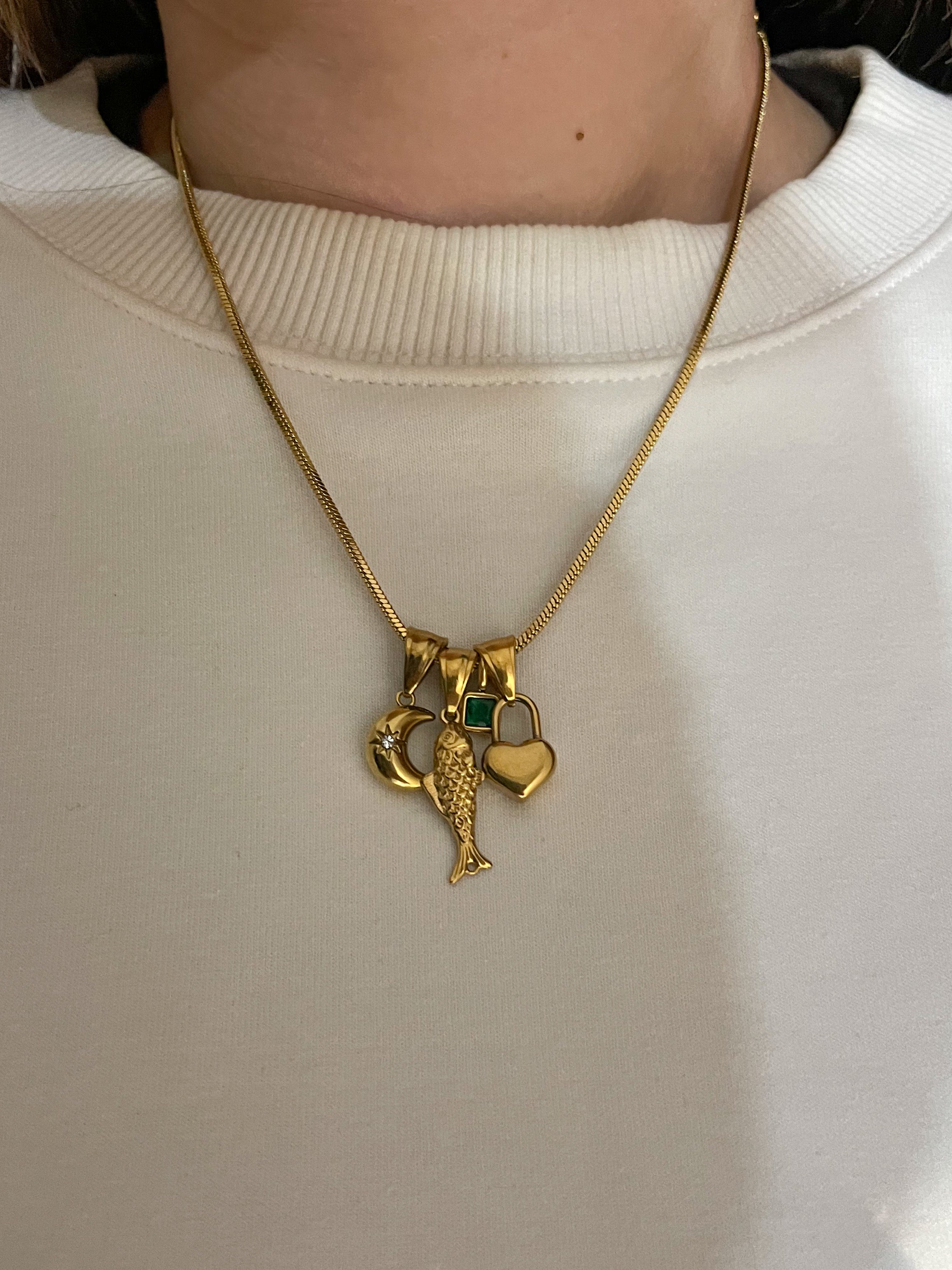 Ciondolo Luccichio Di Luna