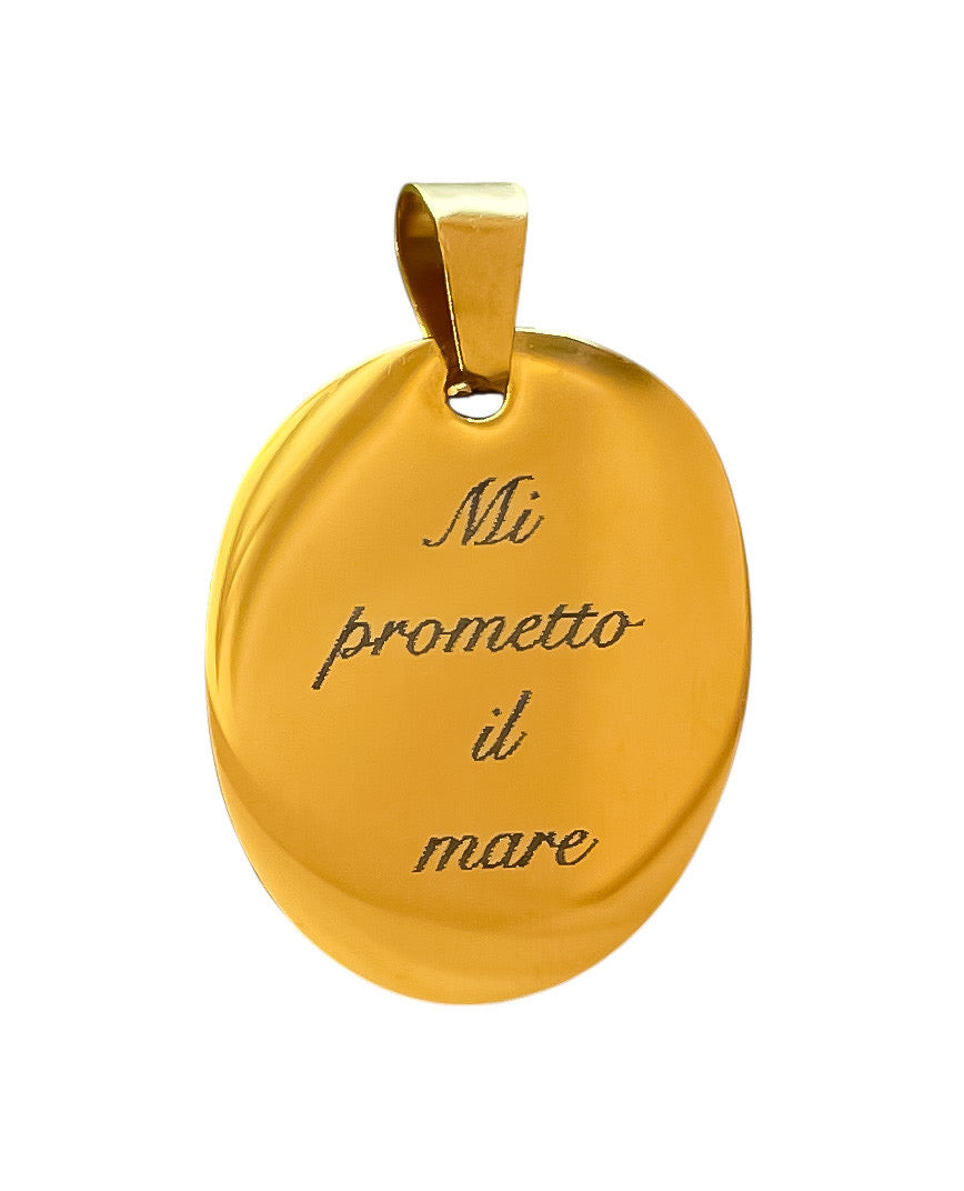 Ciondolo Mi prometto il mare