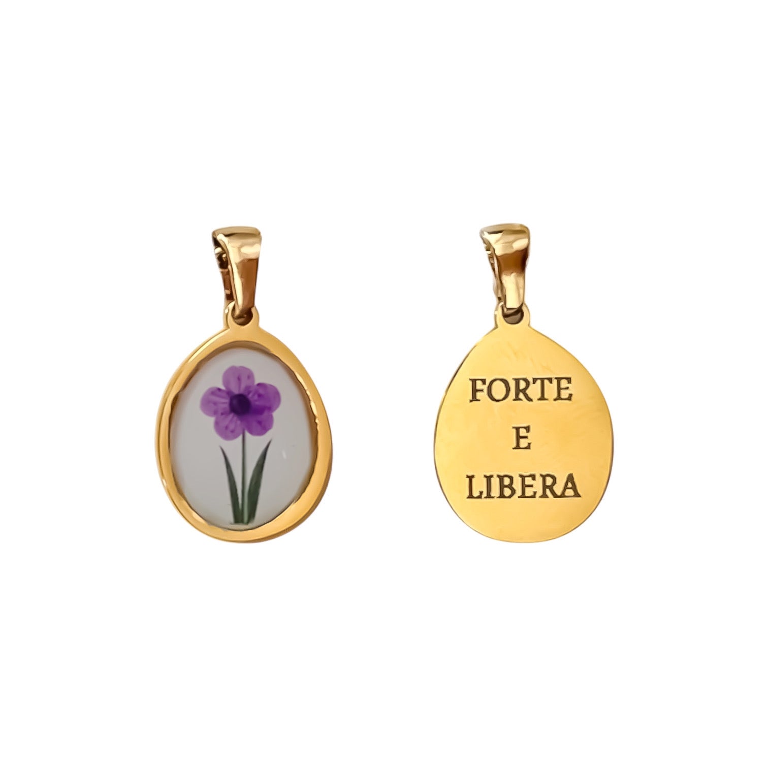 Ciondolo Forte E Libera
