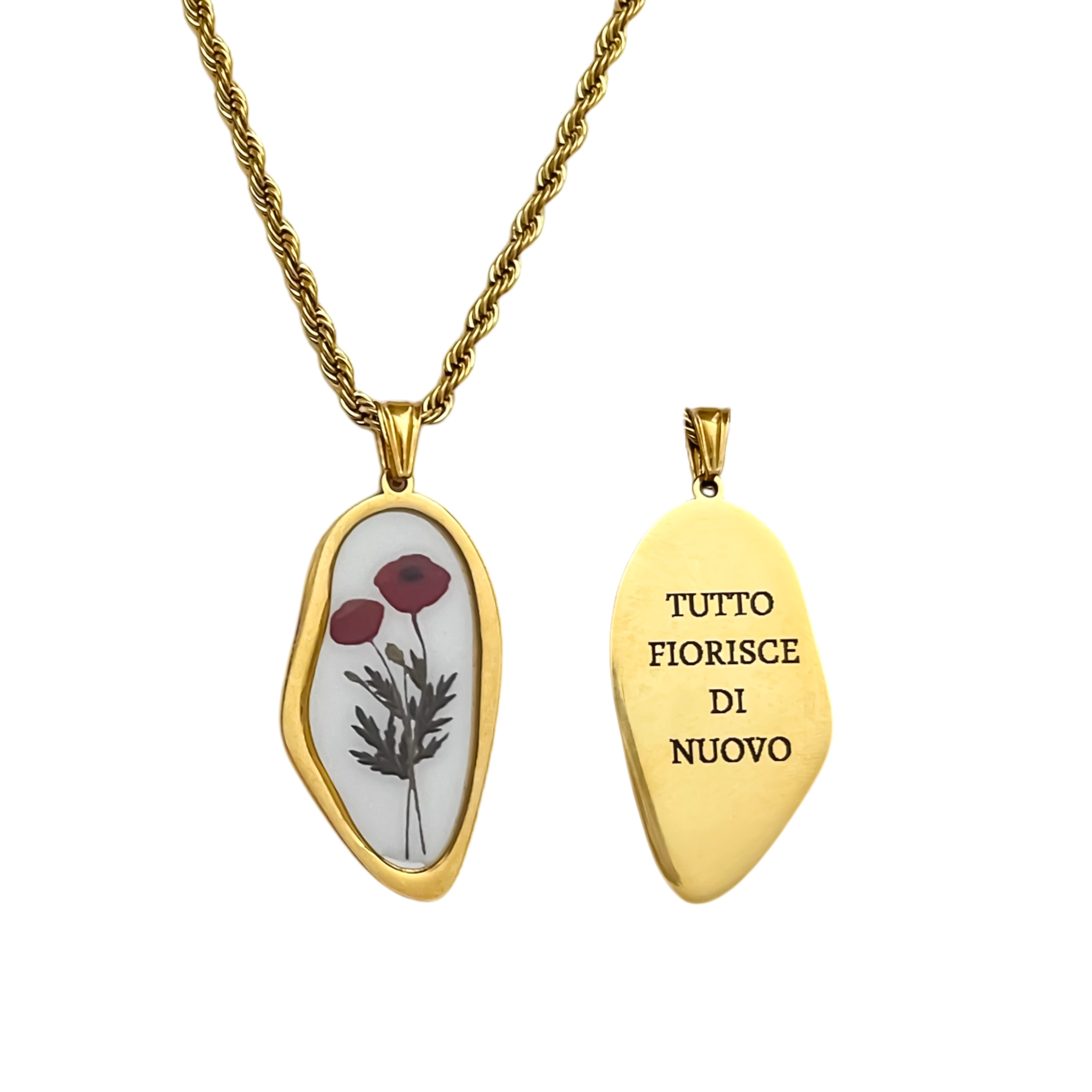 Collana Tutto Fiorisce Di Nuovo - Apparel & Accessories > Jewelry > Necklaces - Genesi Gioielli