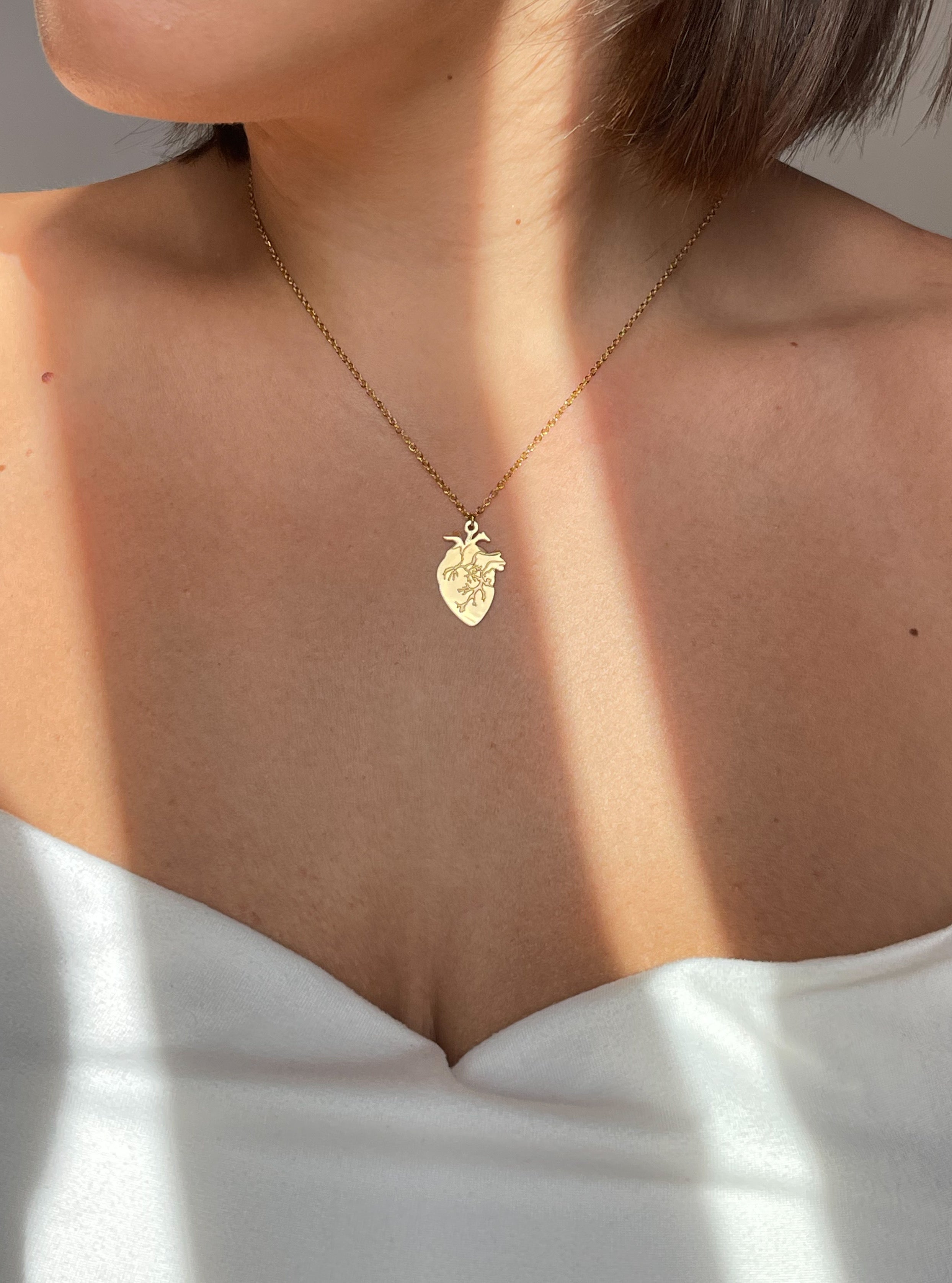 Collana Cuore Anatomico