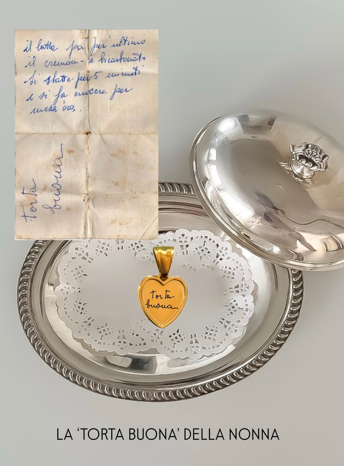 Ciondolo Calligrafia originale micro personalizzabile