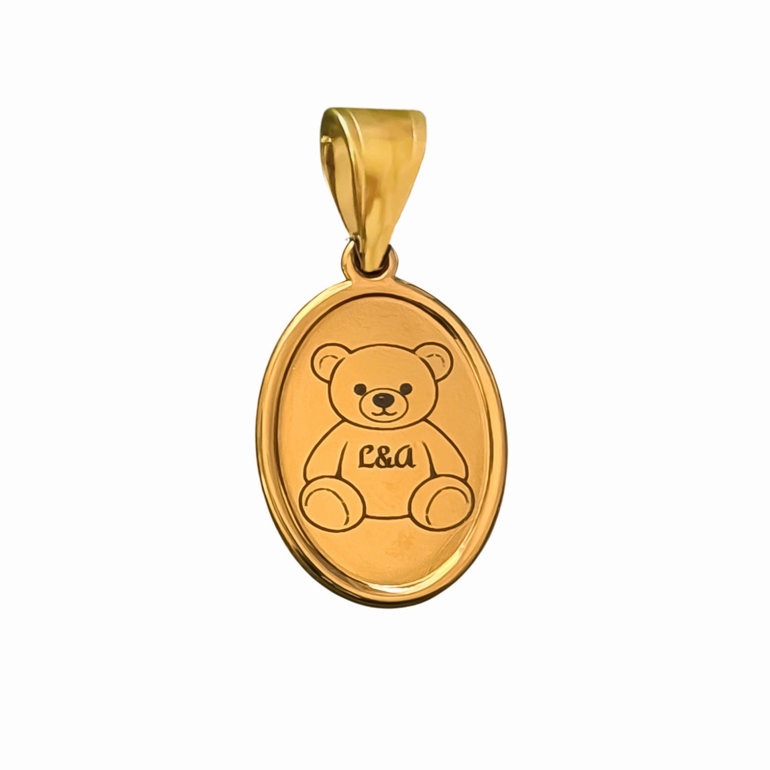 Ciondolo Teddy in Love personalizzabile